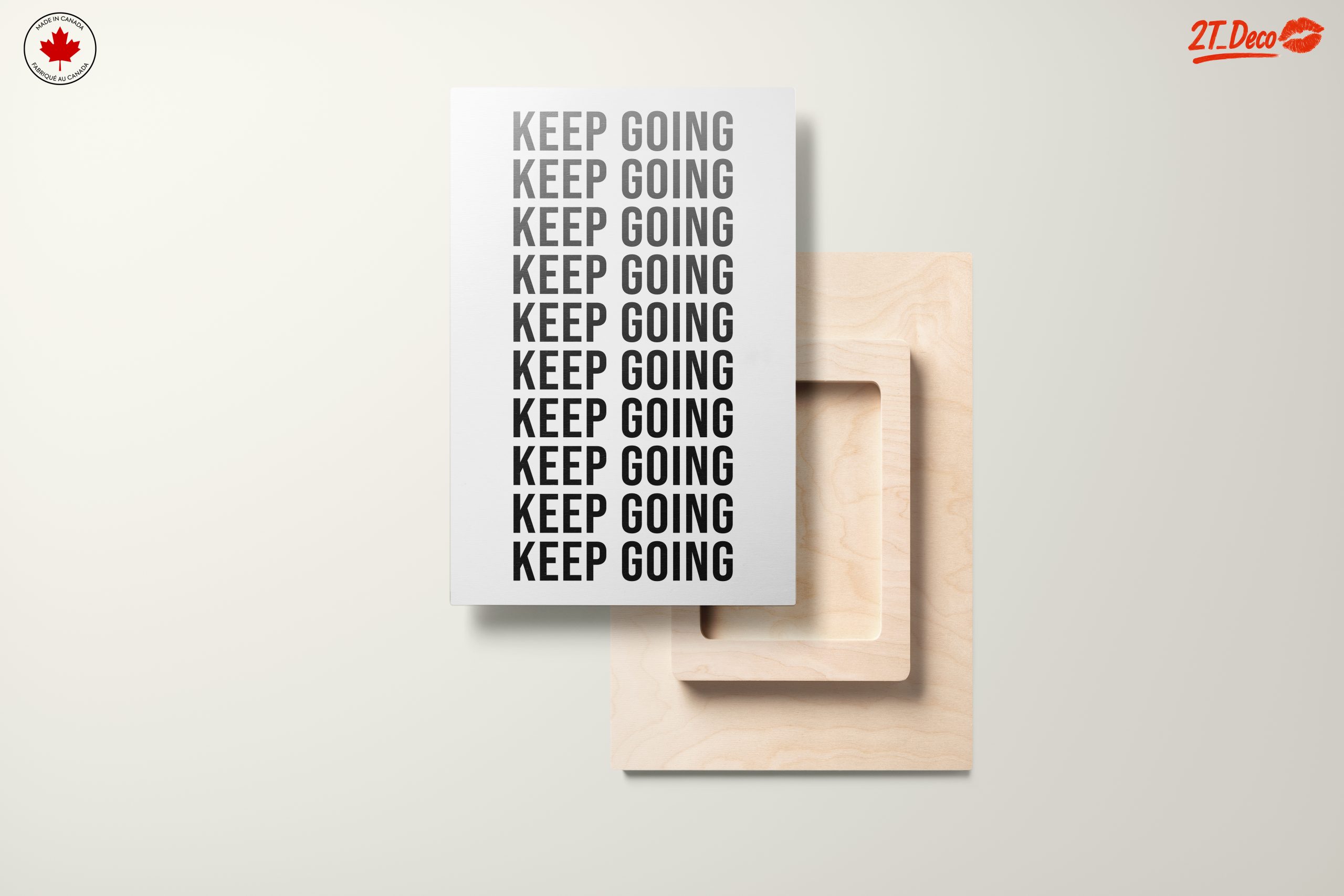 Keep Going Motivational Wall Art - Image 11
