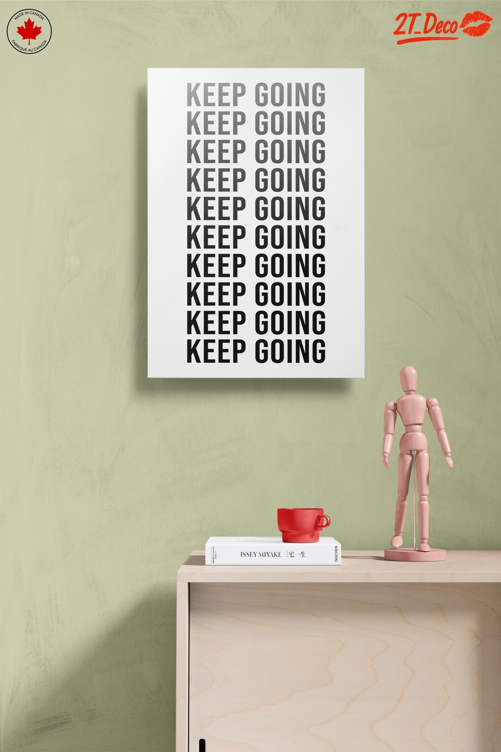 Keep Going Motivational Wall Art - Image 14