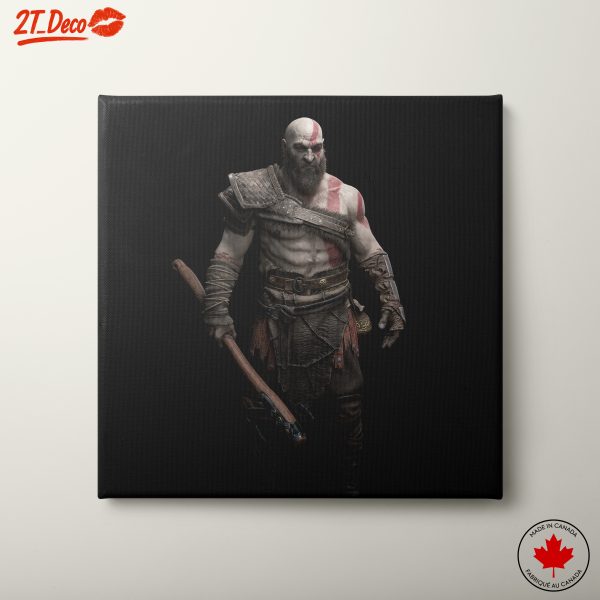 Kratos from God of War Artwork