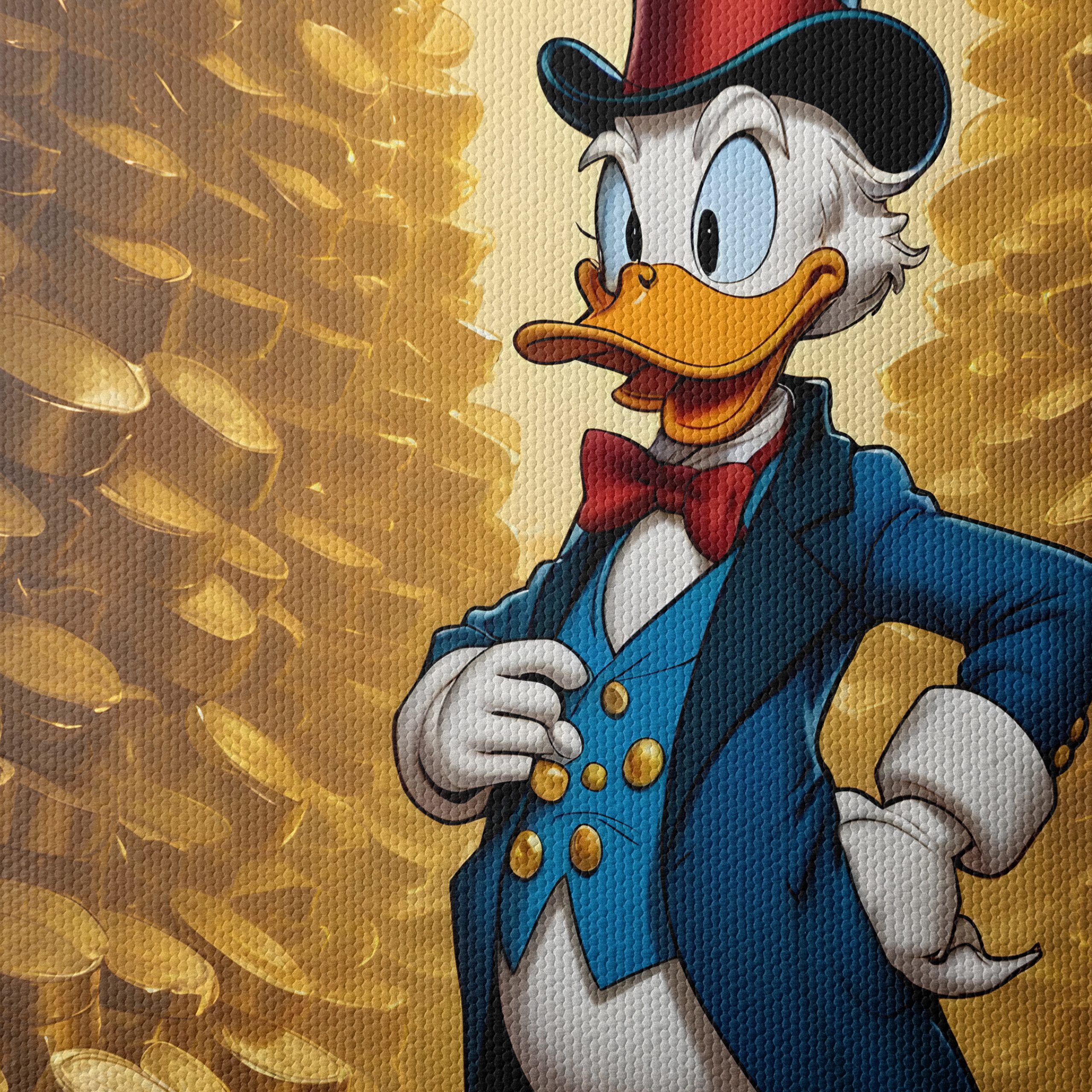 Scrooge McDuck Surrounded by Gold Coins 2 - Image 4