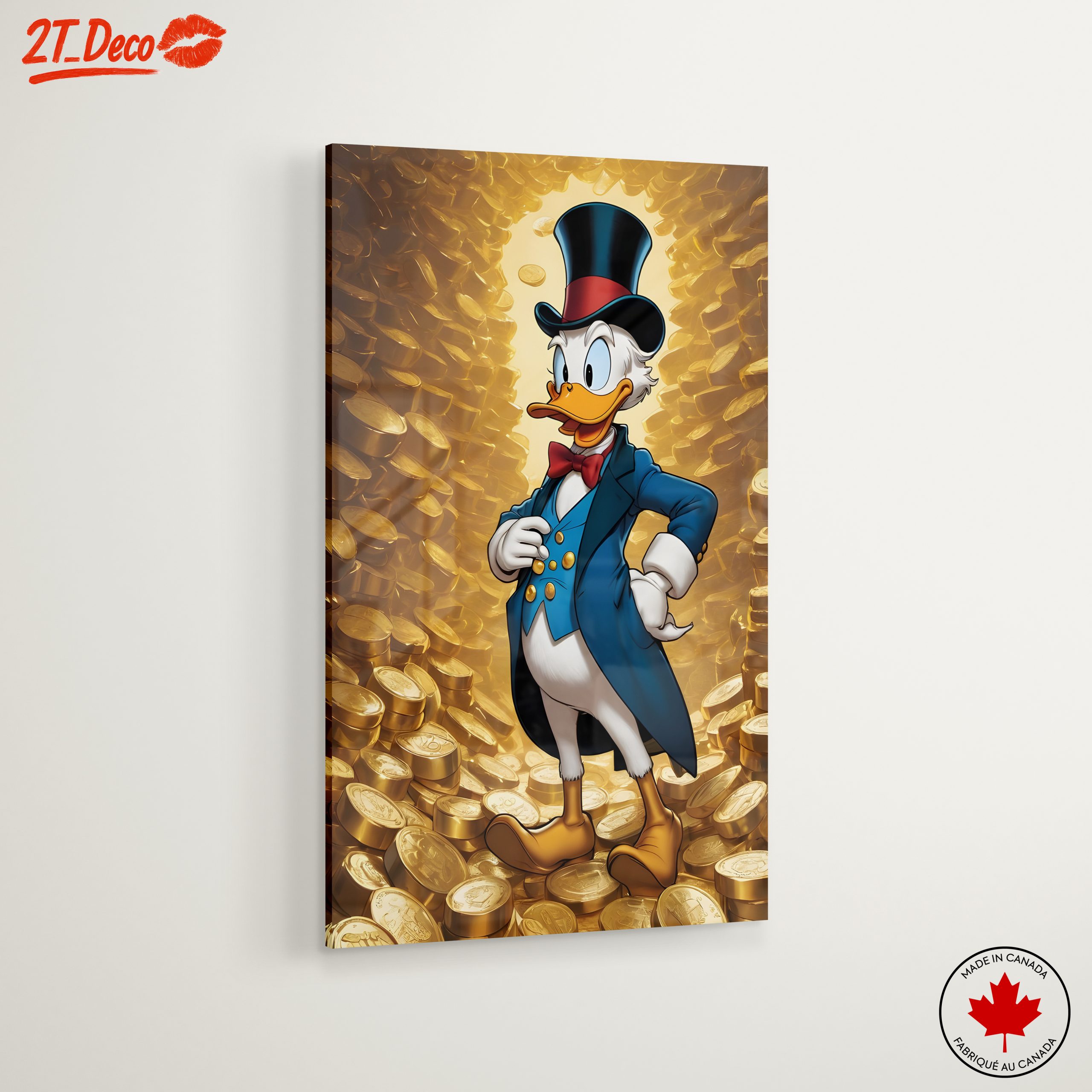 Scrooge McDuck Surrounded by Gold Coins 2 - Image 6