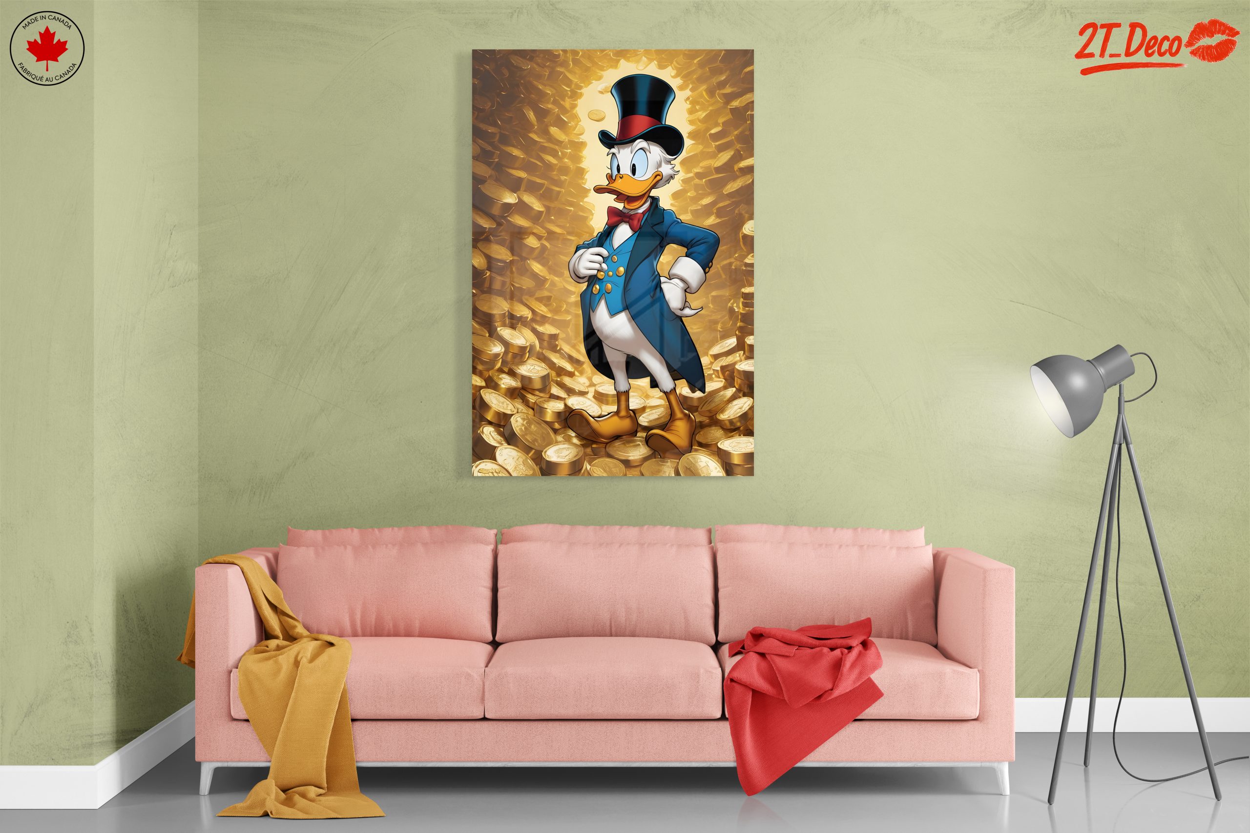 Scrooge McDuck Surrounded by Gold Coins 2 - Image 7