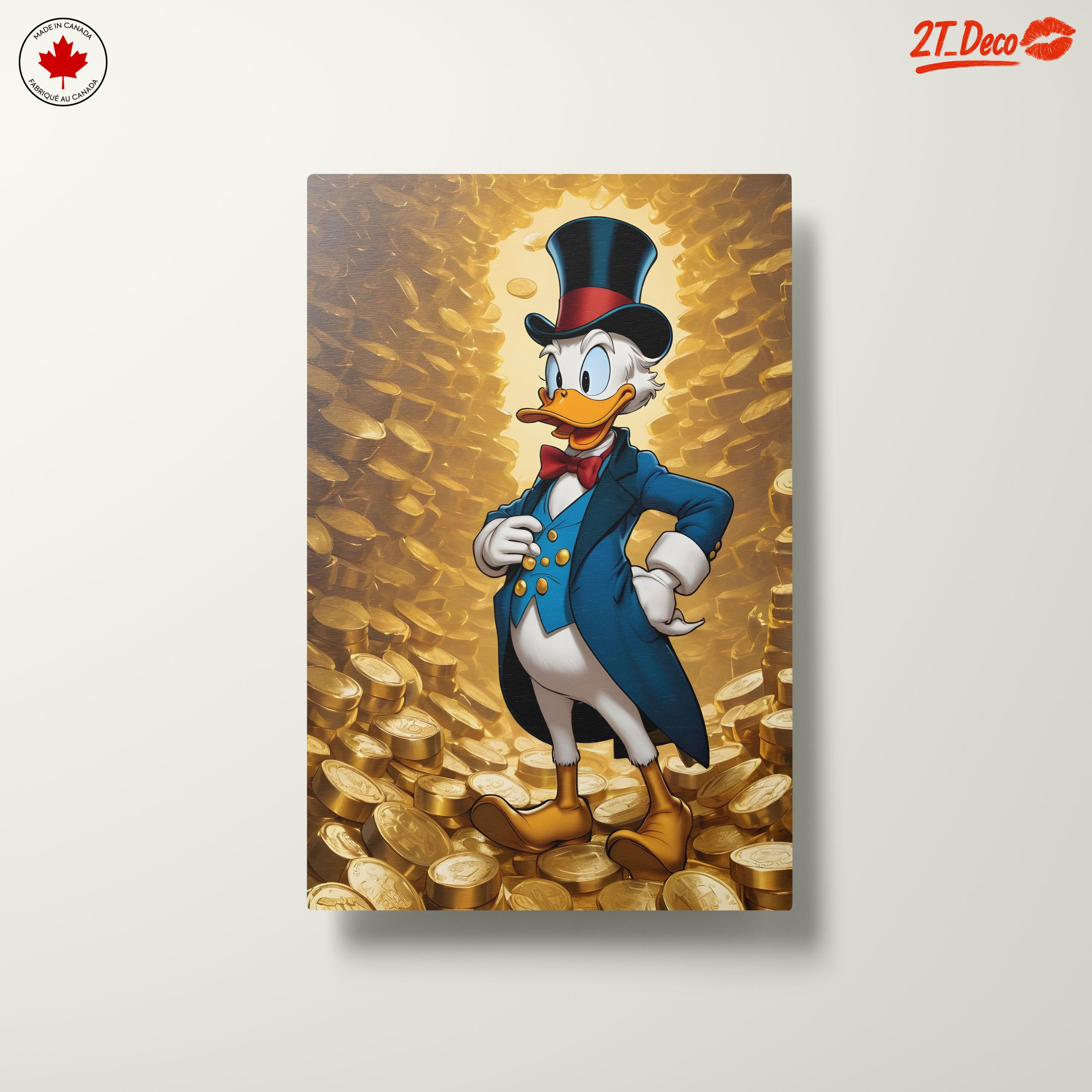 Scrooge McDuck Surrounded by Gold Coins 2 - Image 10