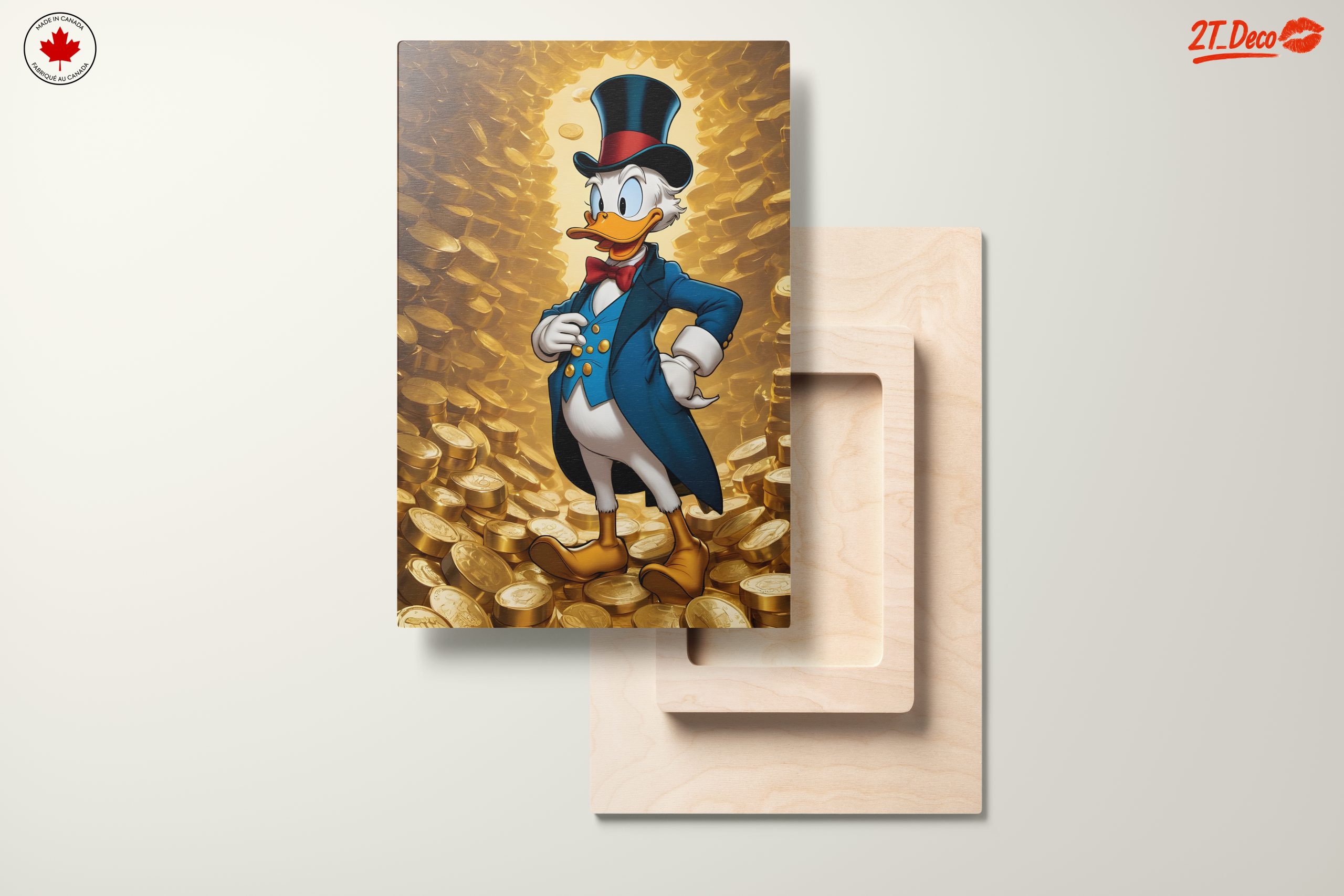 Scrooge McDuck Surrounded by Gold Coins 2 - Image 11