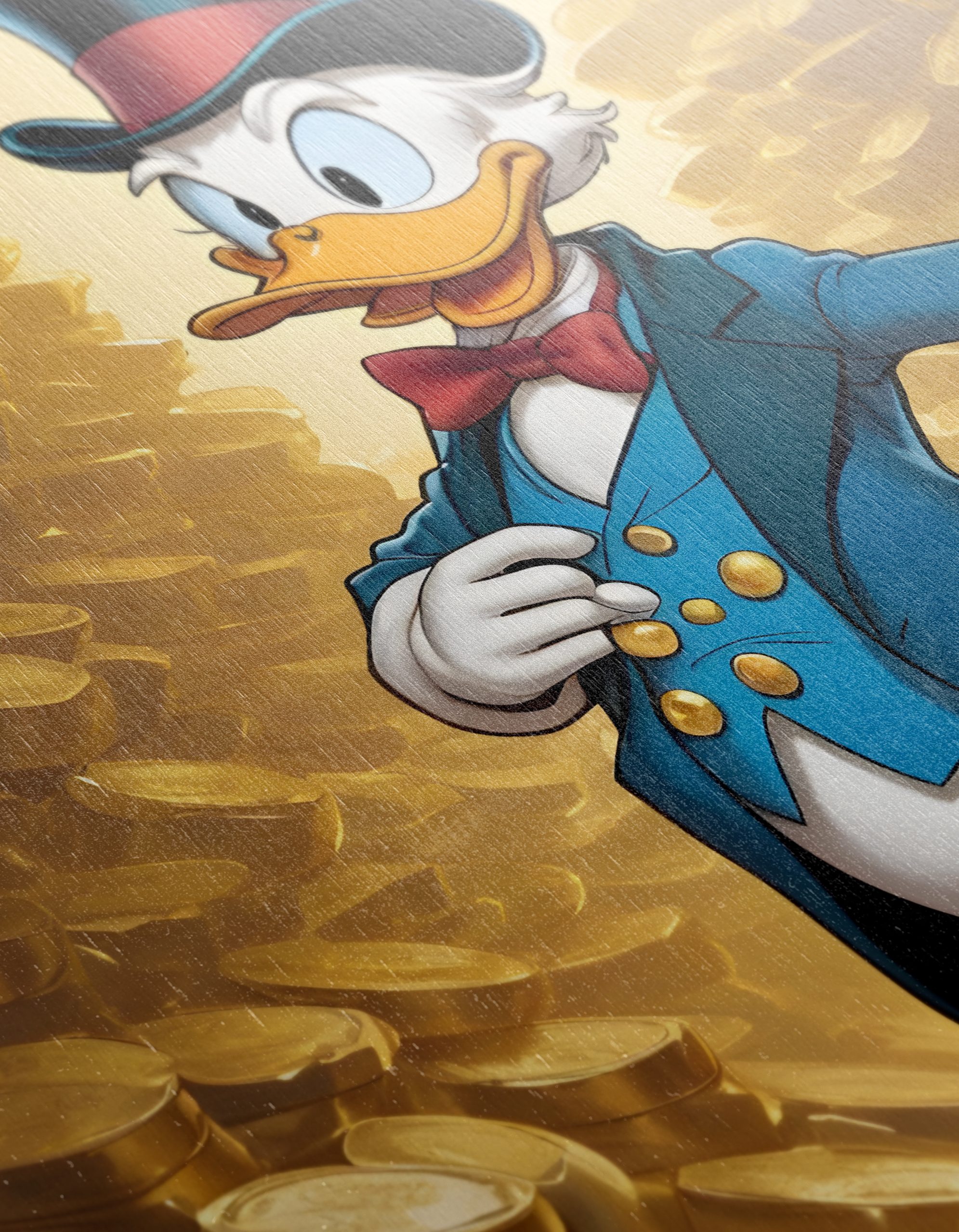 Scrooge McDuck Surrounded by Gold Coins 2 - Image 12