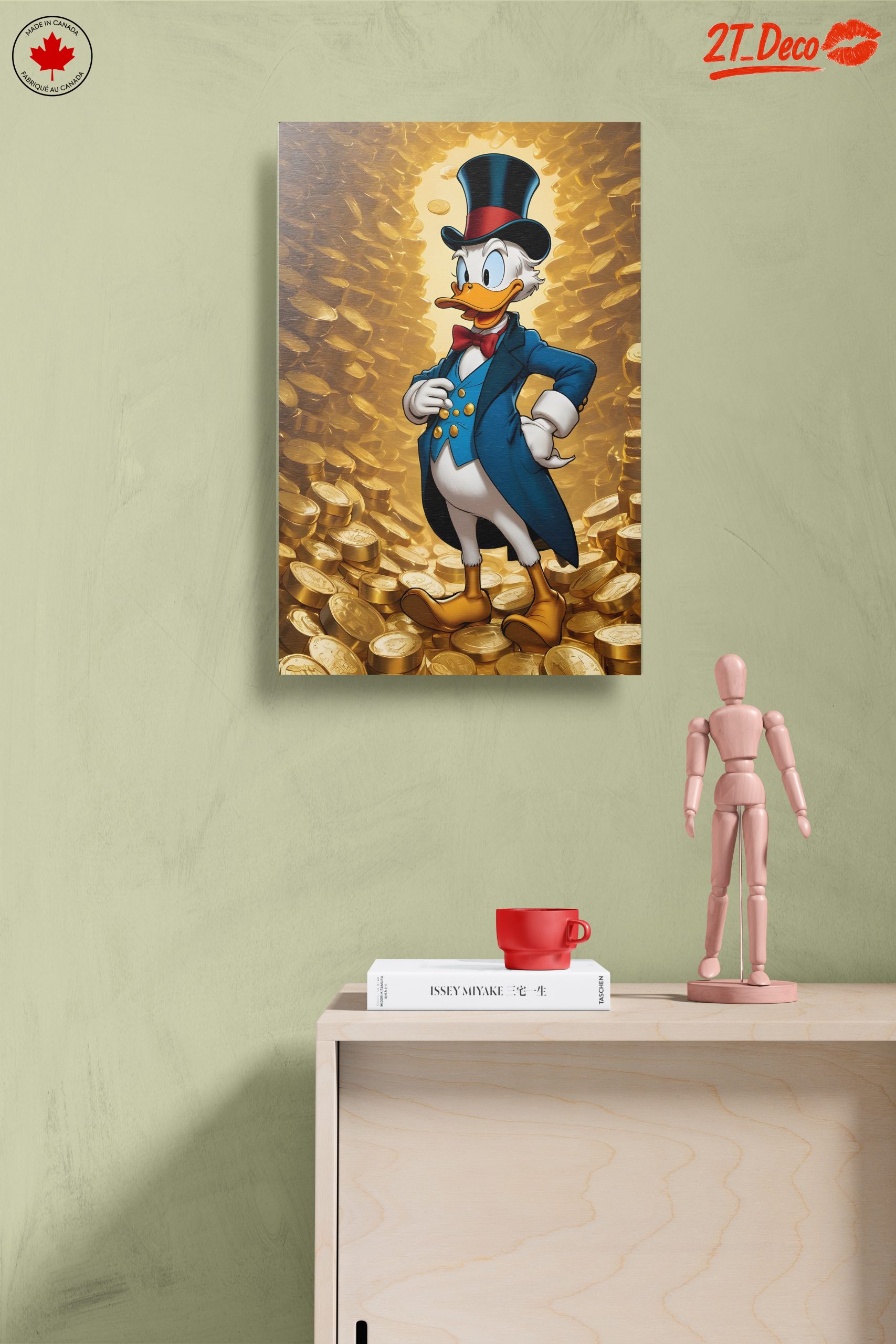 Scrooge McDuck Surrounded by Gold Coins 2 - Image 14