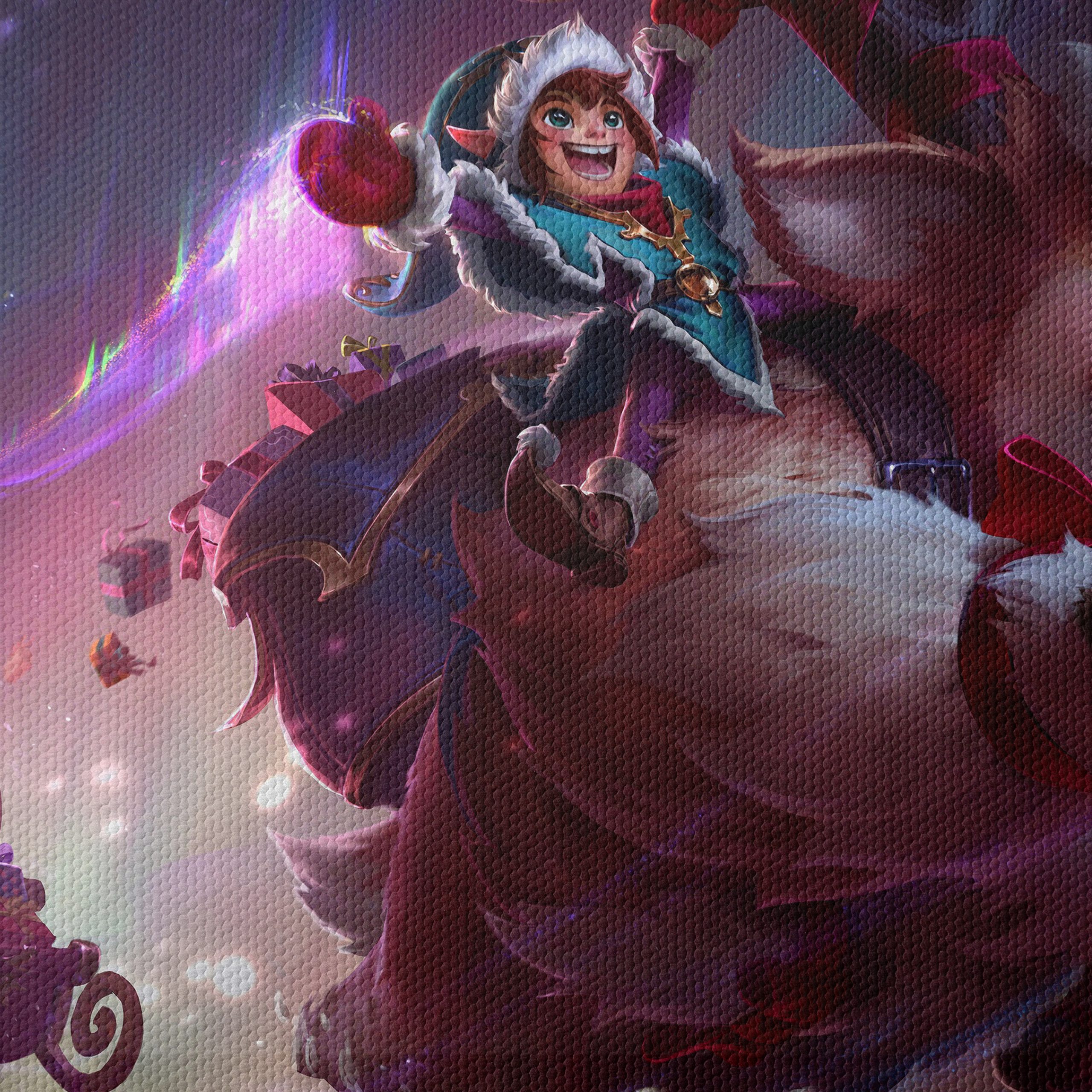 Joyful Anime Character Riding a Giant Creature - Image 4