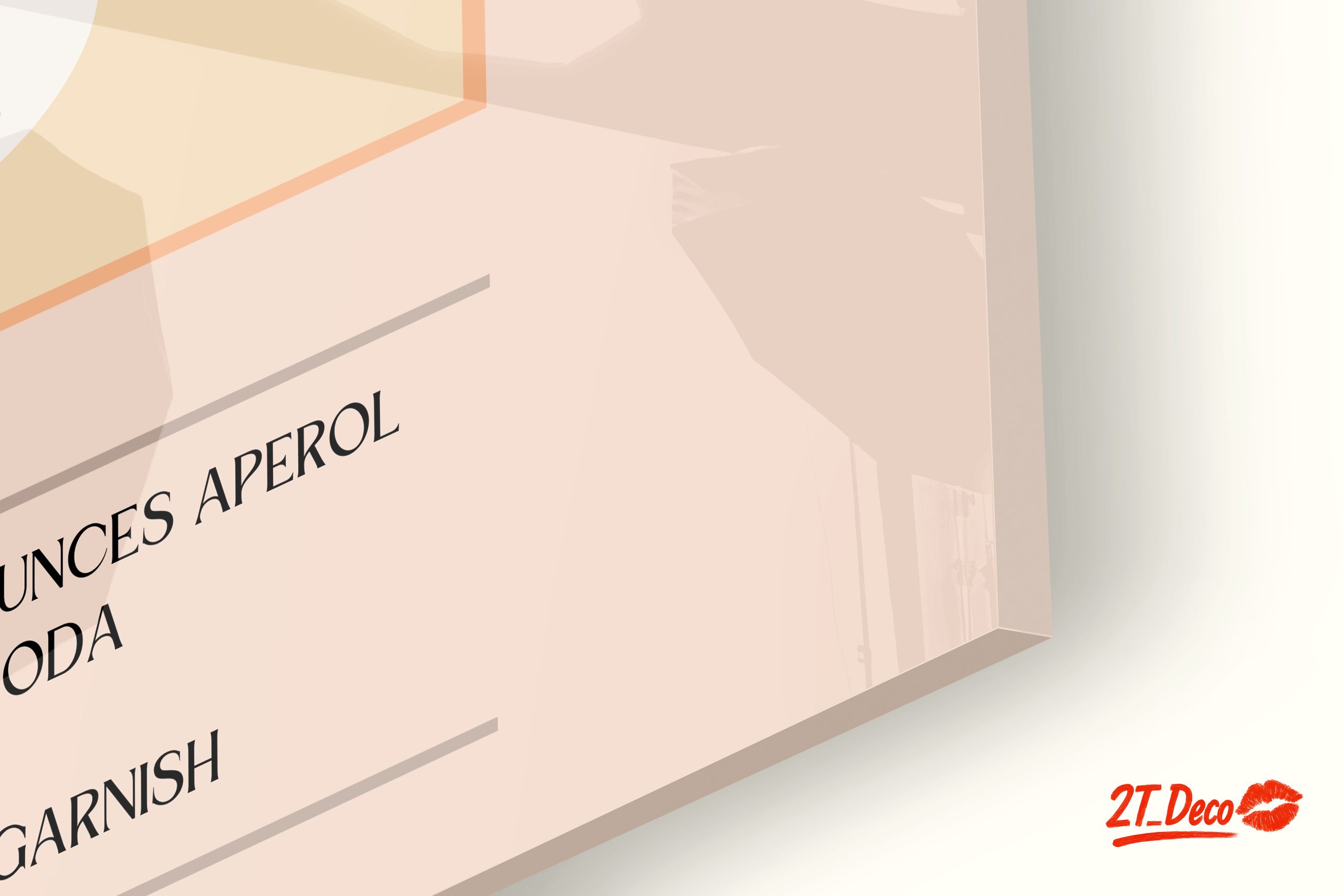 Aperol Spritz Cocktail Art Illustration - Image 9