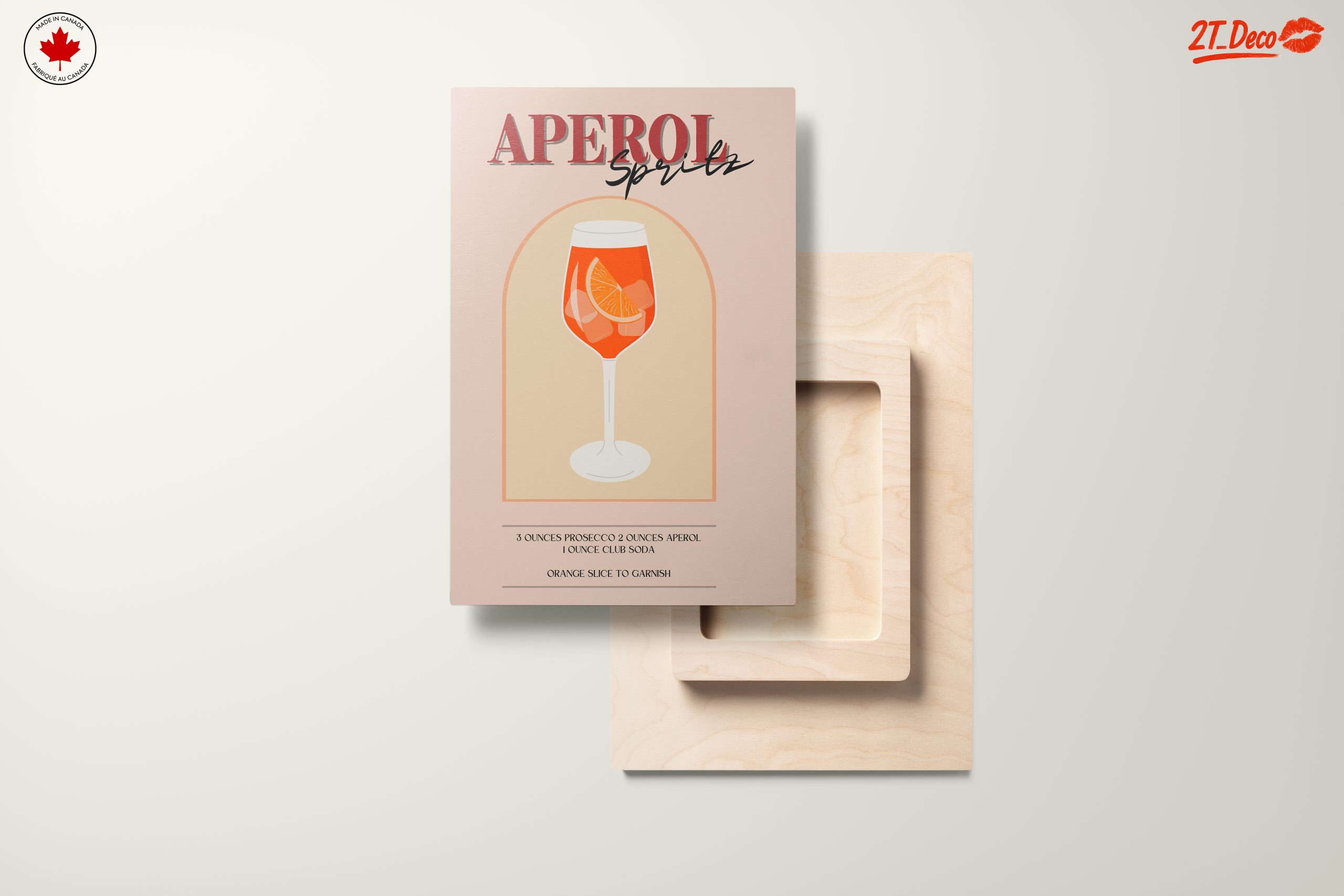 Aperol Spritz Cocktail Art Illustration - Image 11