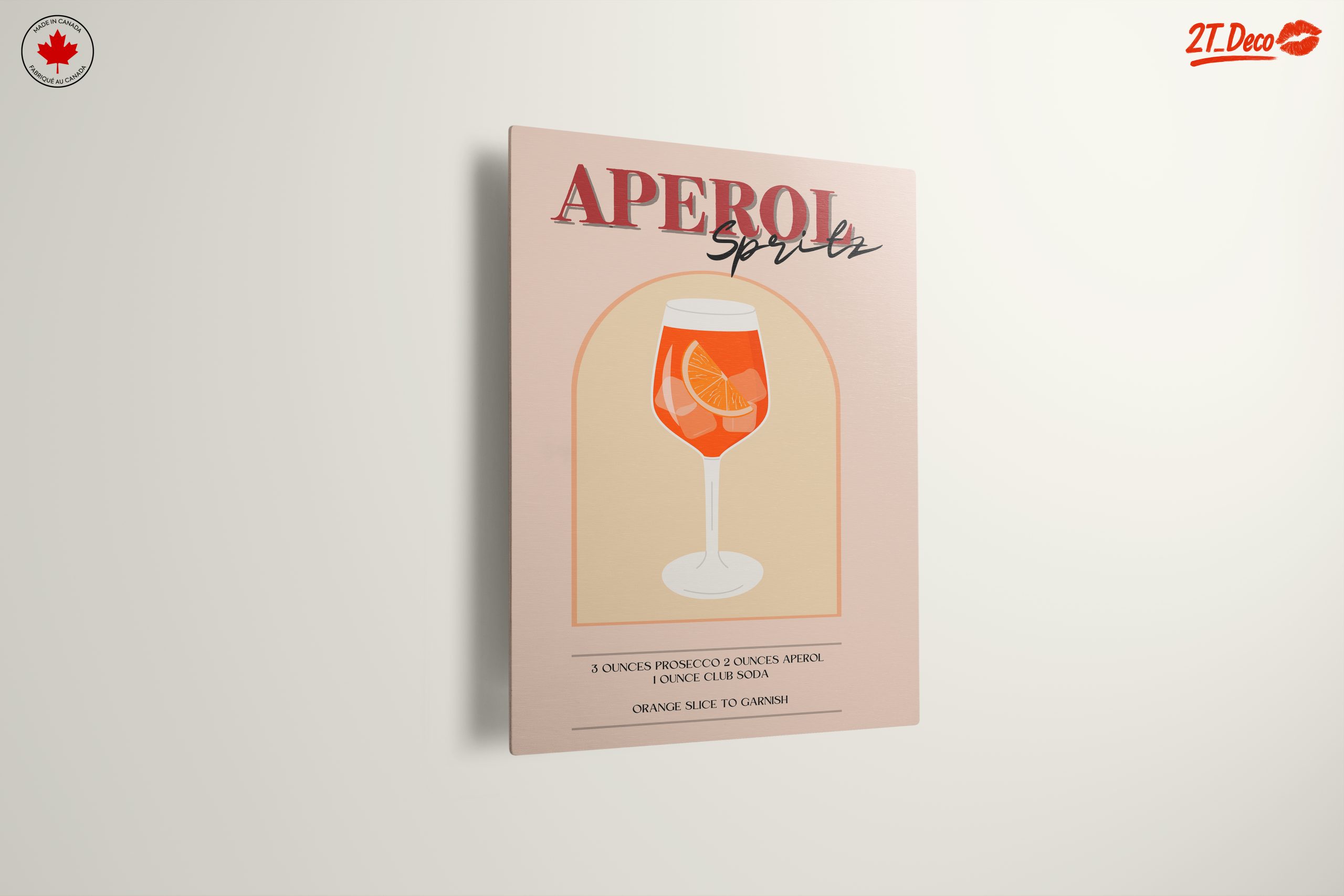 Aperol Spritz Cocktail Art Illustration - Image 13