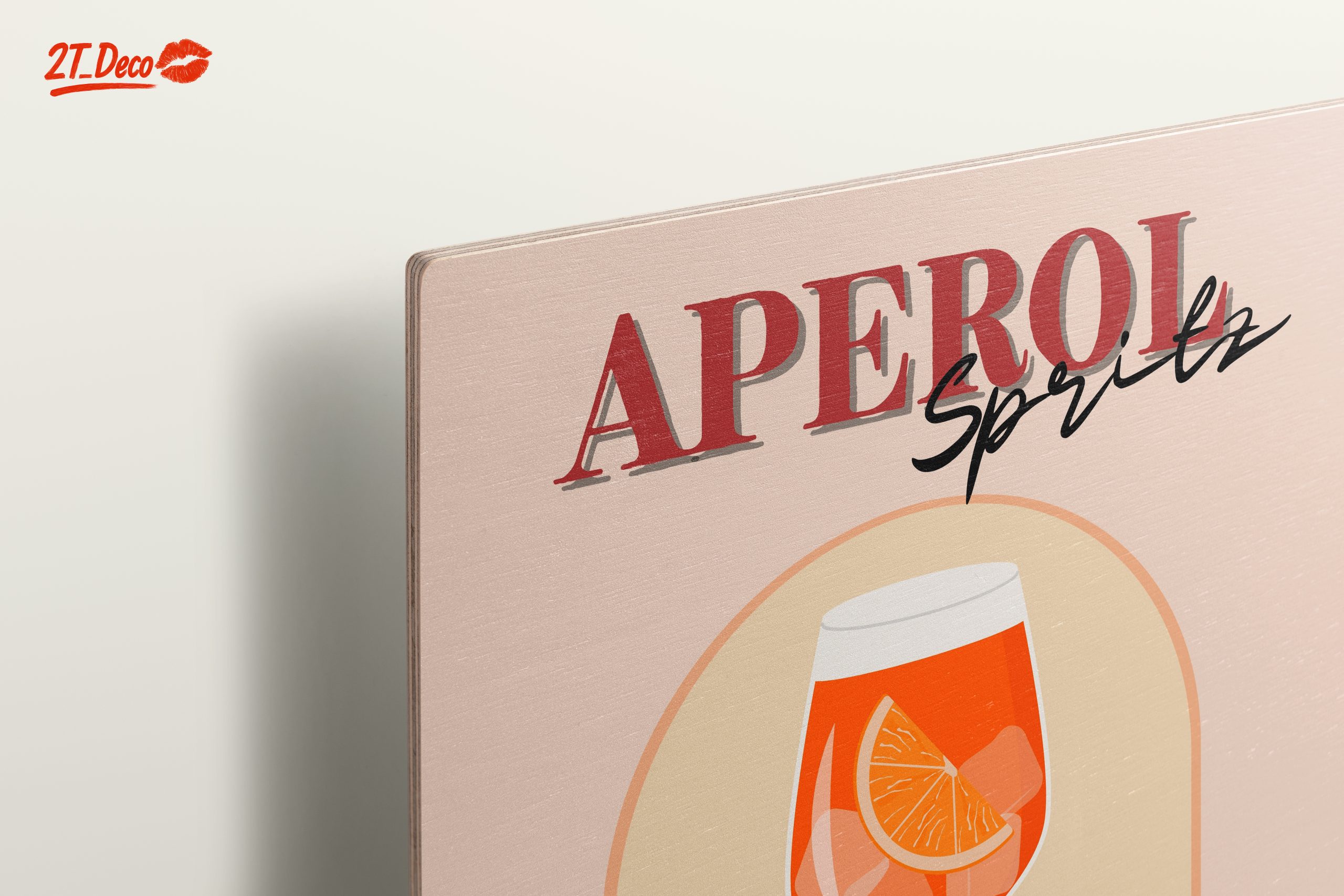 Aperol Spritz Cocktail Art Illustration - Image 15