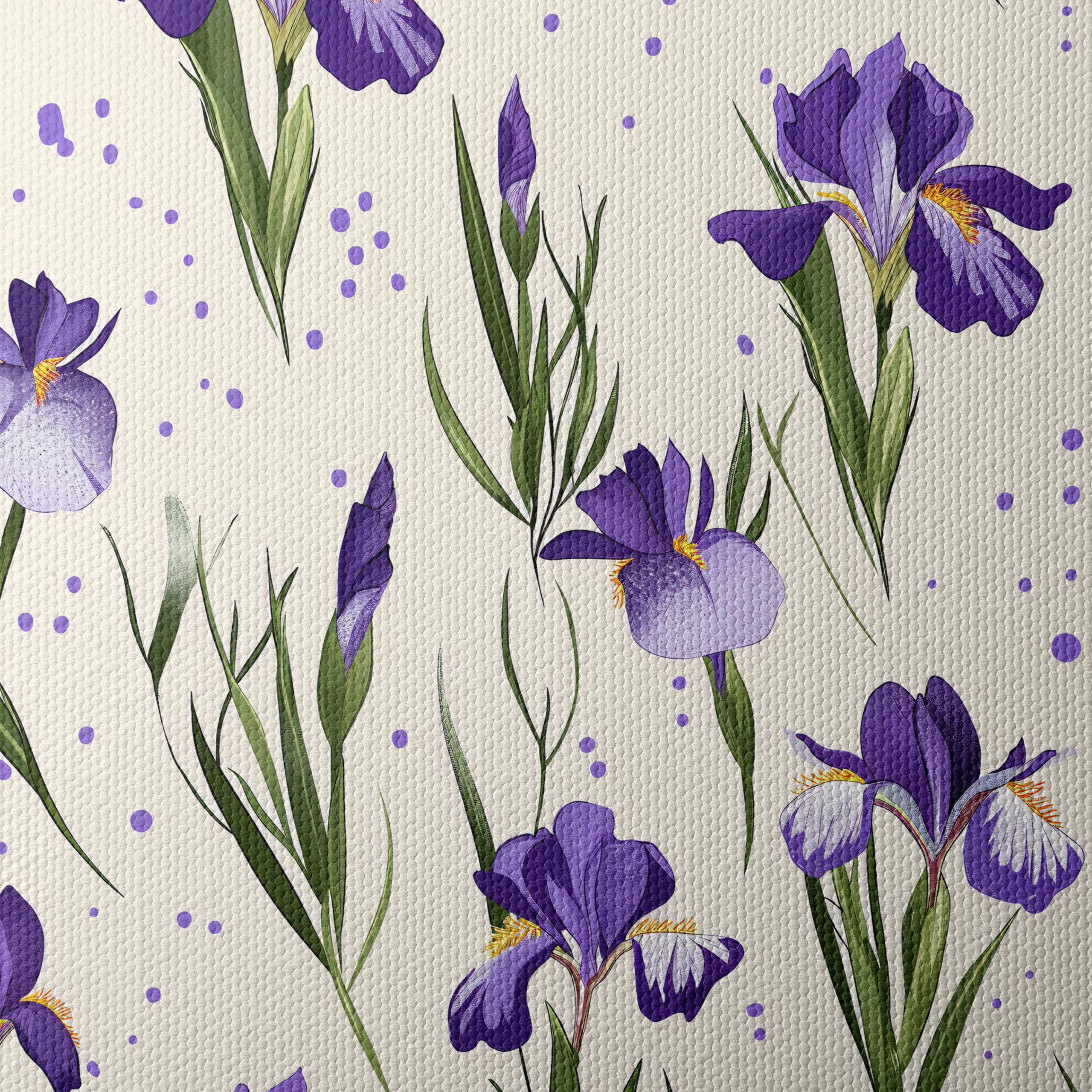 Irises Floral Art for Home Decor - Image 4