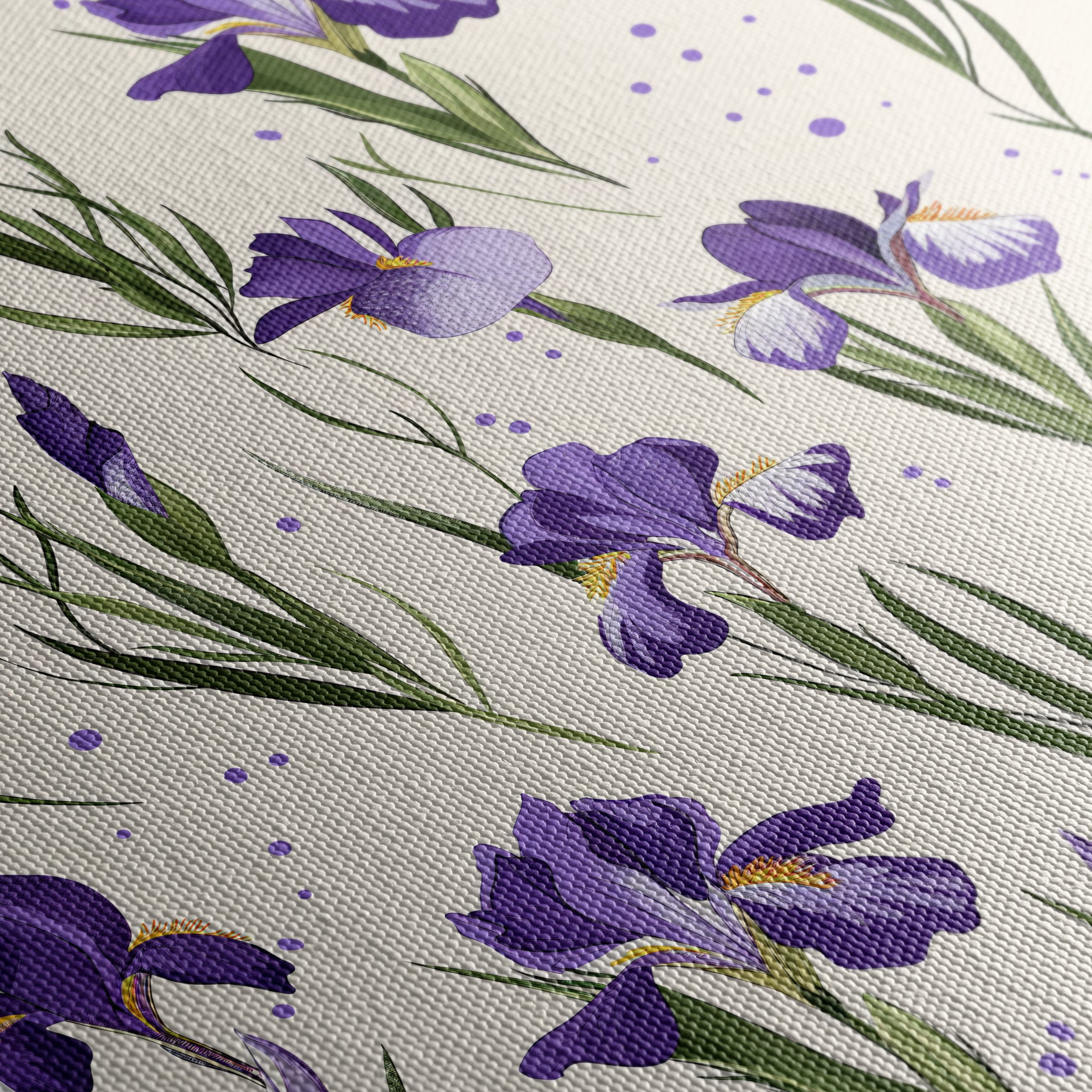 Irises Floral Art for Home Decor - Image 5