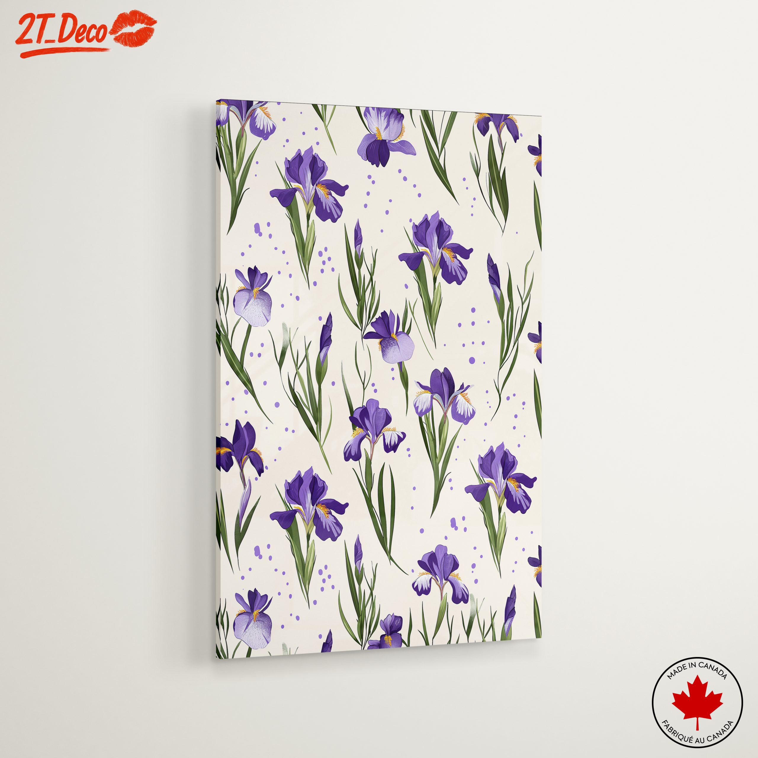 Irises Floral Art for Home Decor - Image 6
