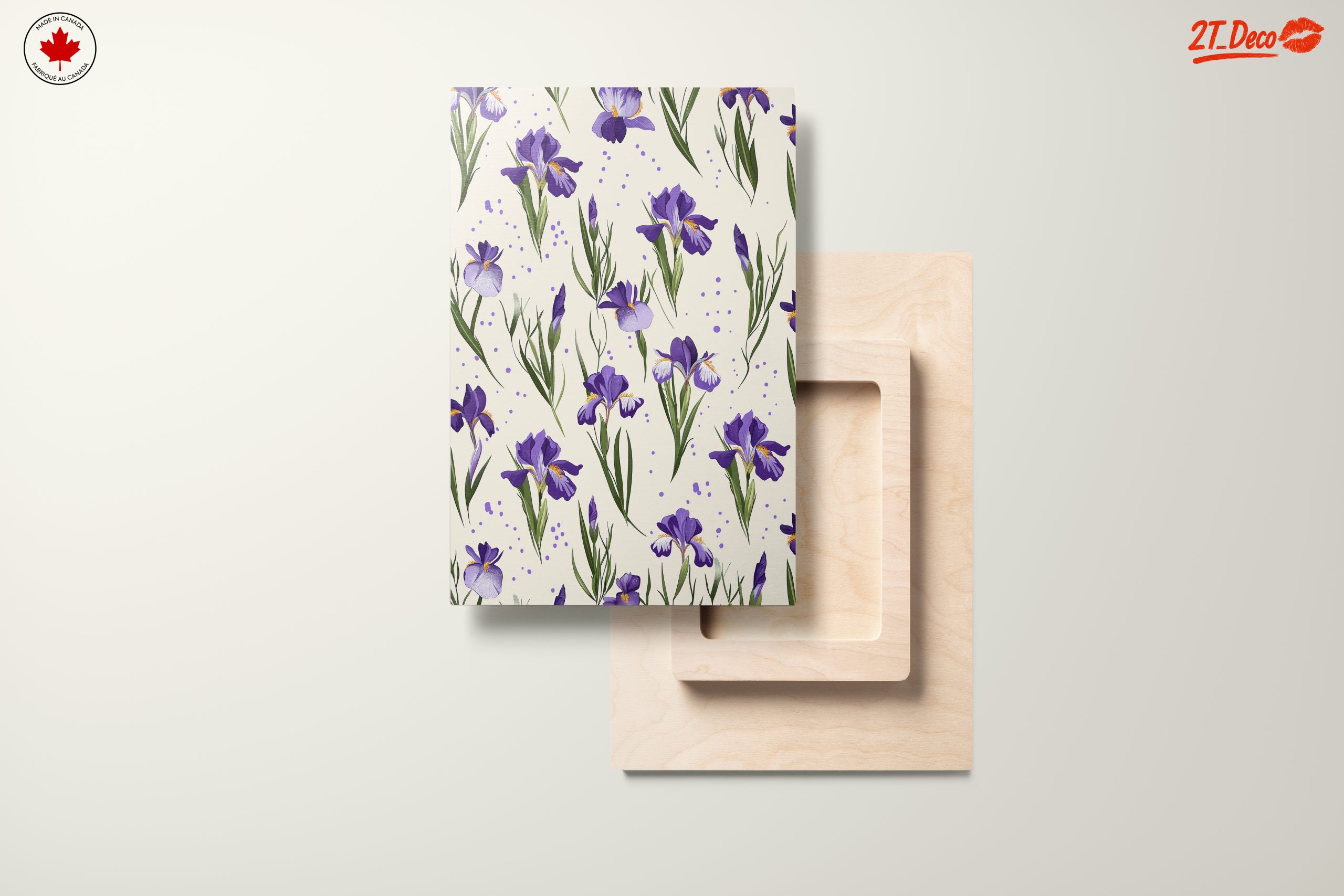 Irises Floral Art for Home Decor - Image 11