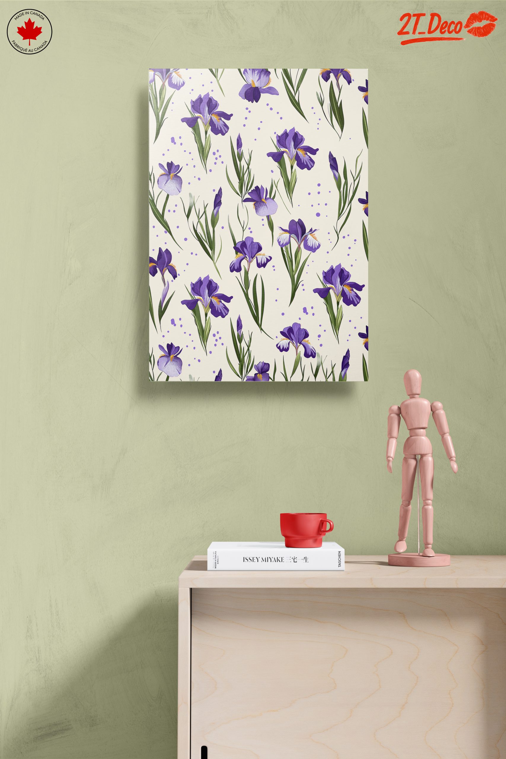 Irises Floral Art for Home Decor - Image 14