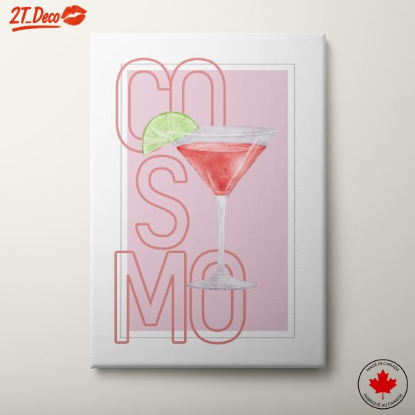 Cosmopolitan Cocktail Art 2