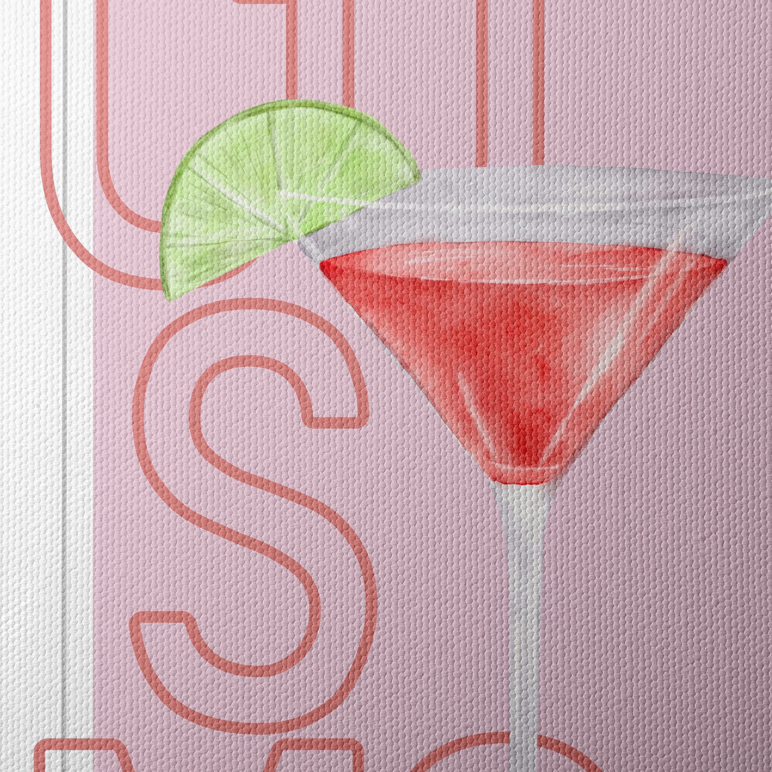 Cosmopolitan Cocktail Art 2 - Image 4