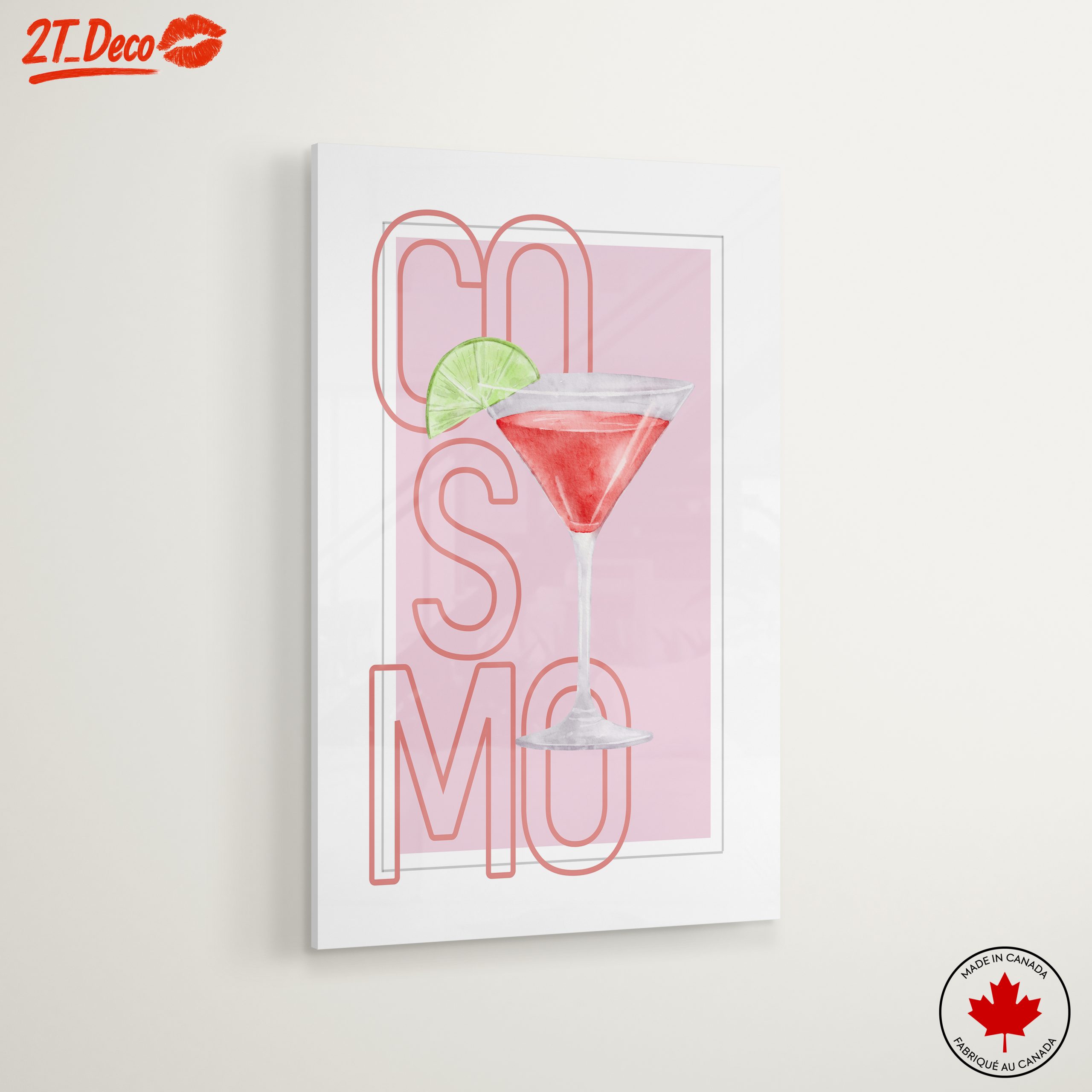 Cosmopolitan Cocktail Art 2 - Image 6