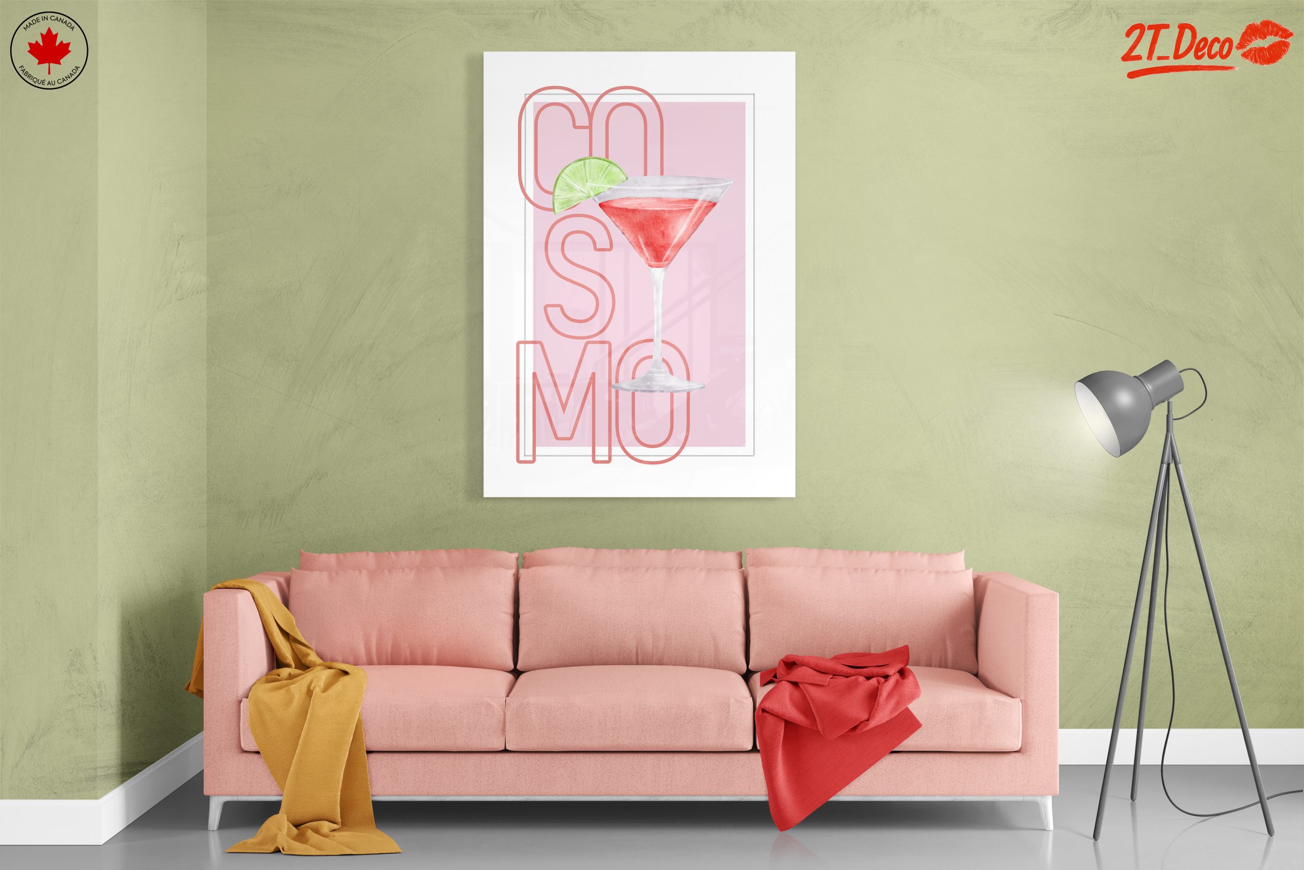 Cosmopolitan Cocktail Art 2 - Image 7