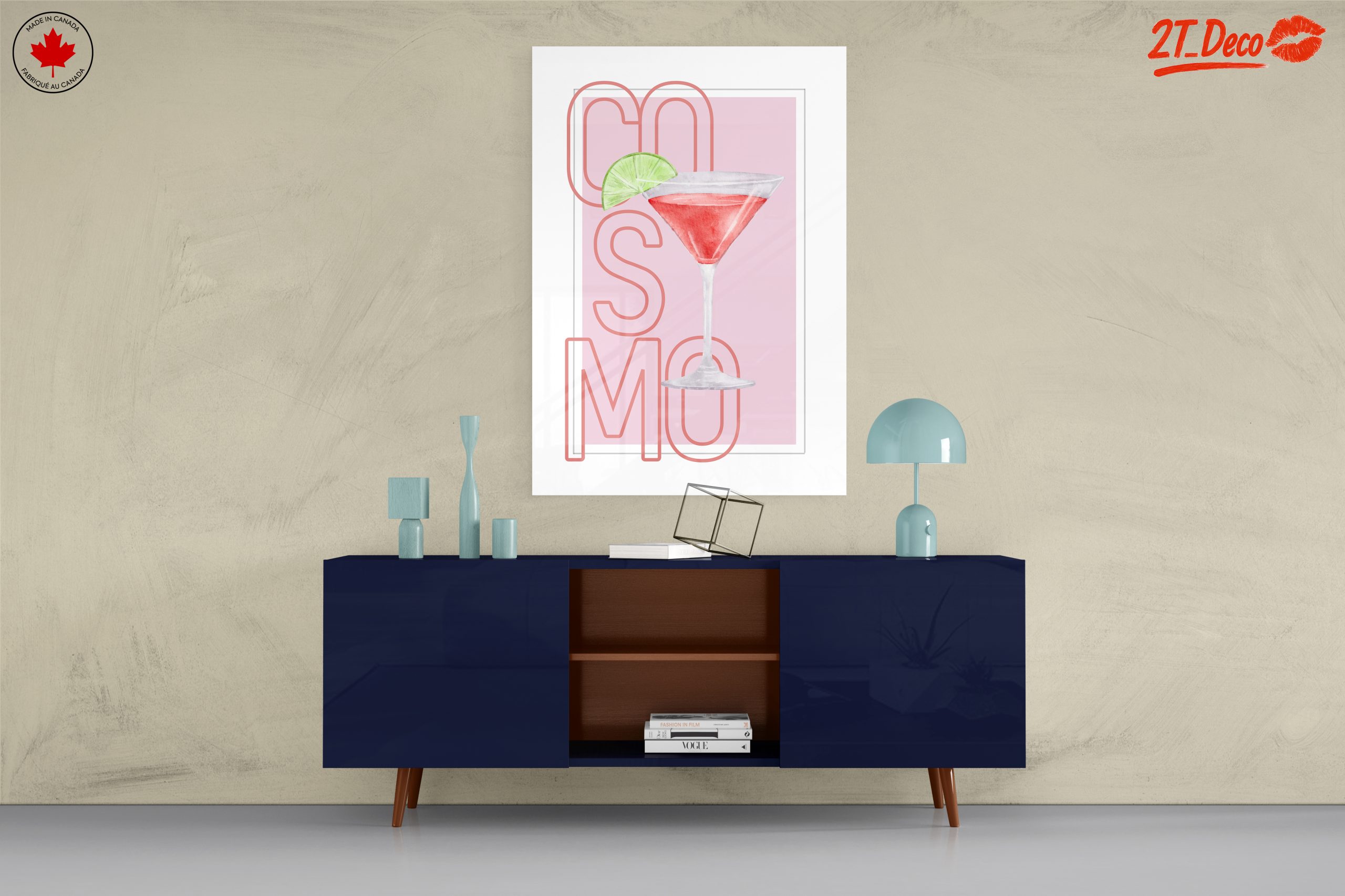 Cosmopolitan Cocktail Art 2 - Image 8