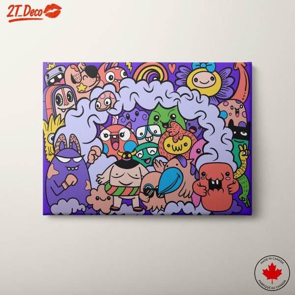Whimsical Playful Cartoon Character Art