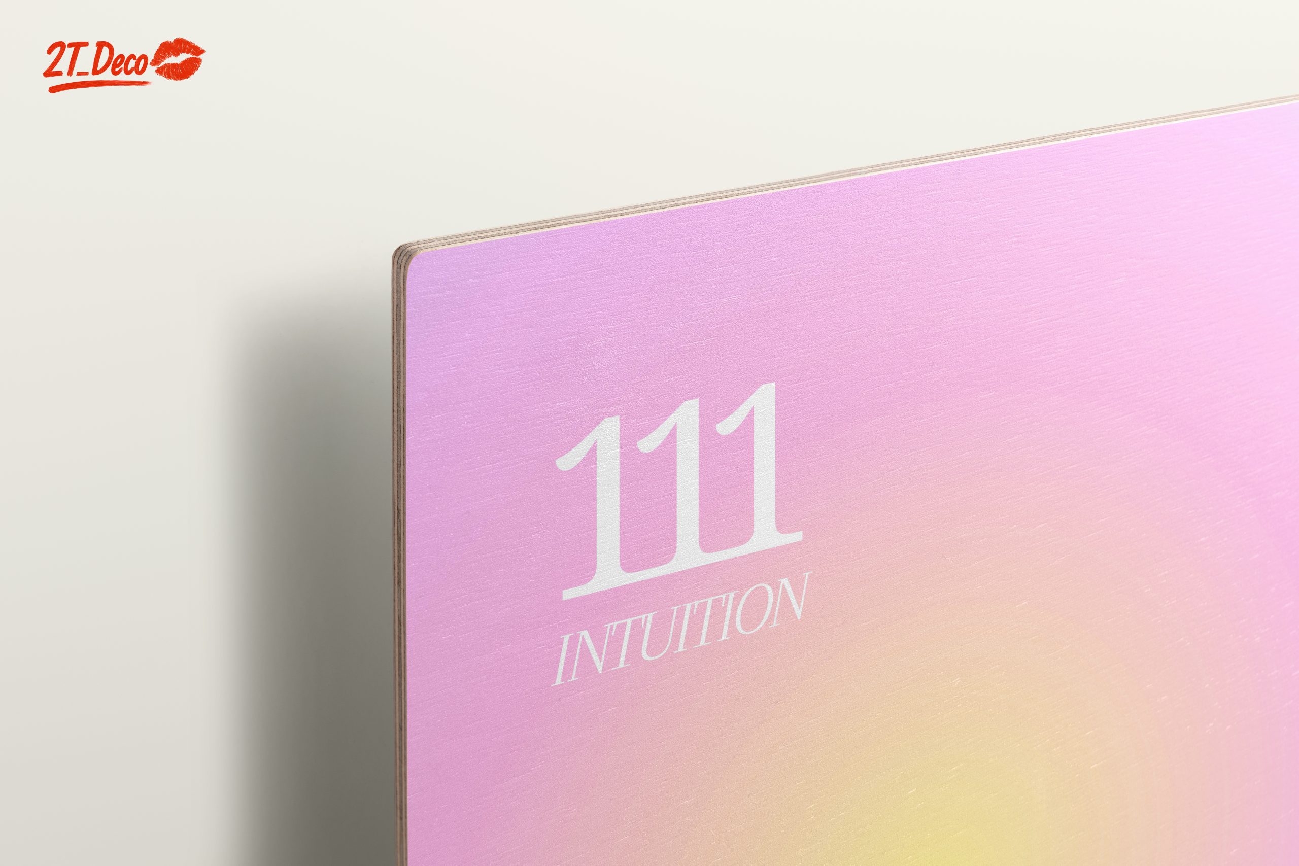 111 Intuition Inspirational Typography Art - Image 15