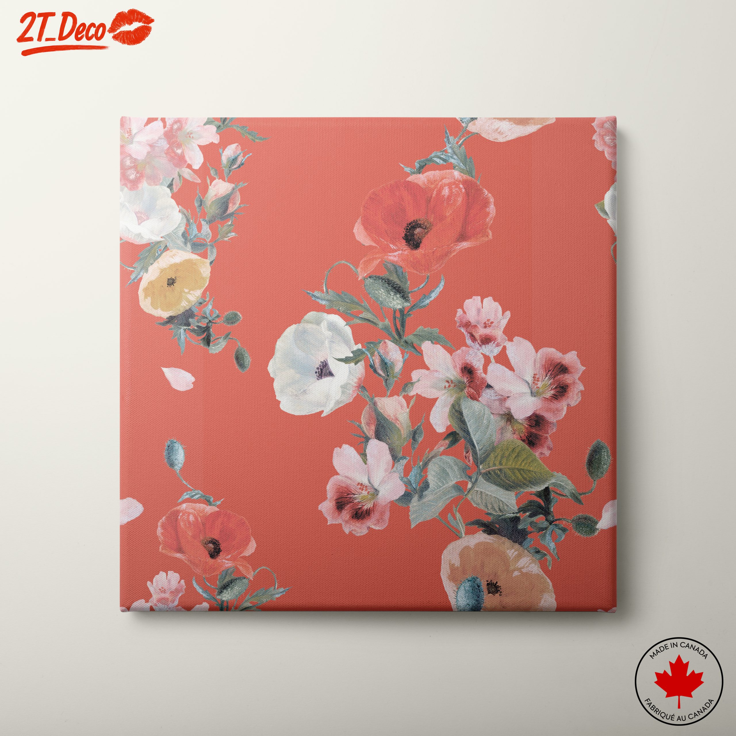 Vibrant Botanical Floral Artwork 3
