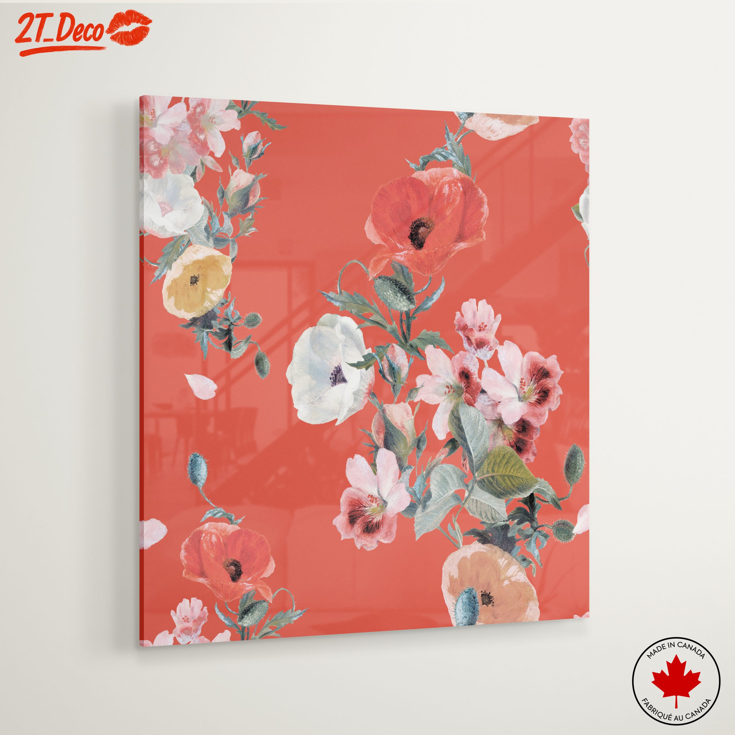 Vibrant Botanical Floral Artwork 3 - Image 6