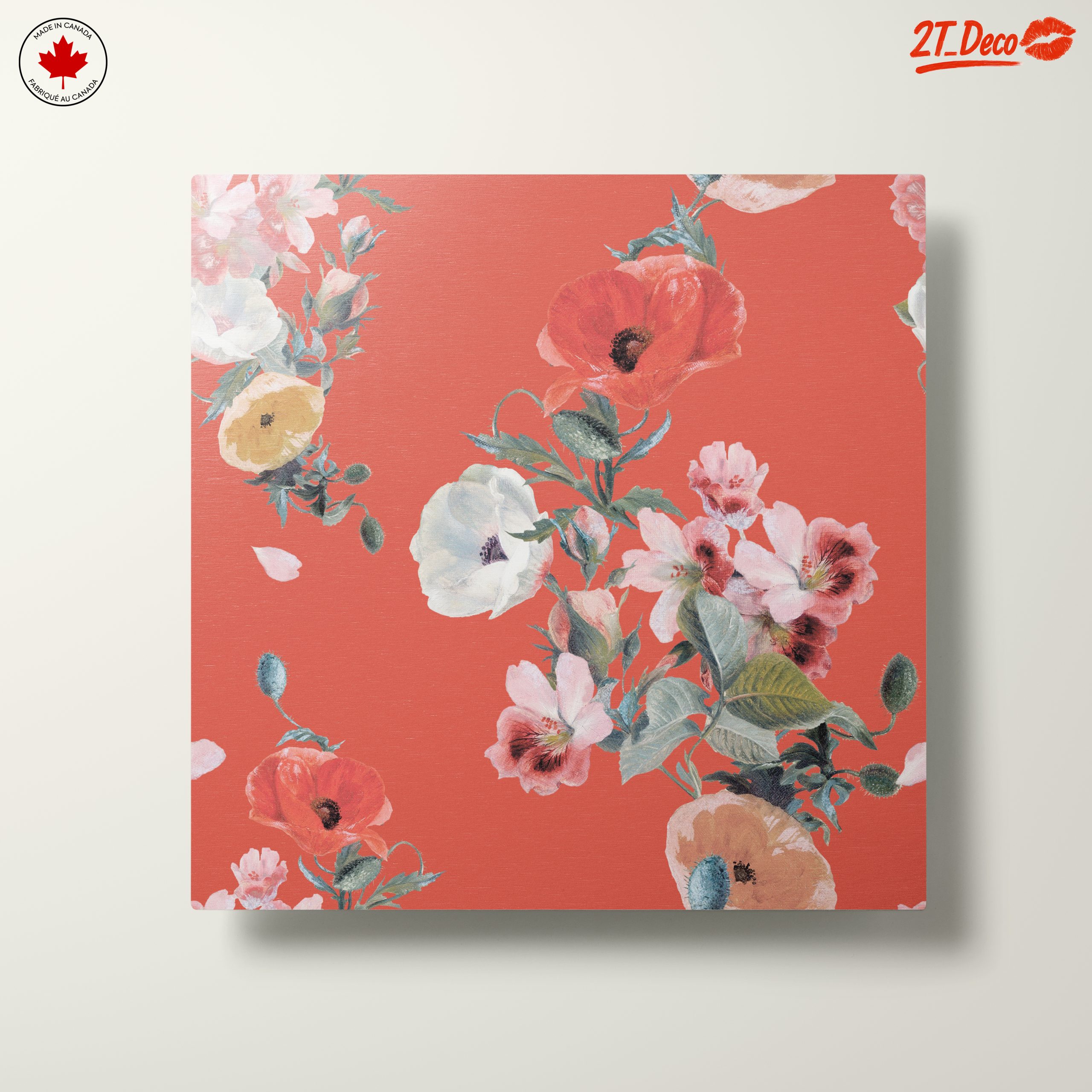 Vibrant Botanical Floral Artwork 3 - Image 10