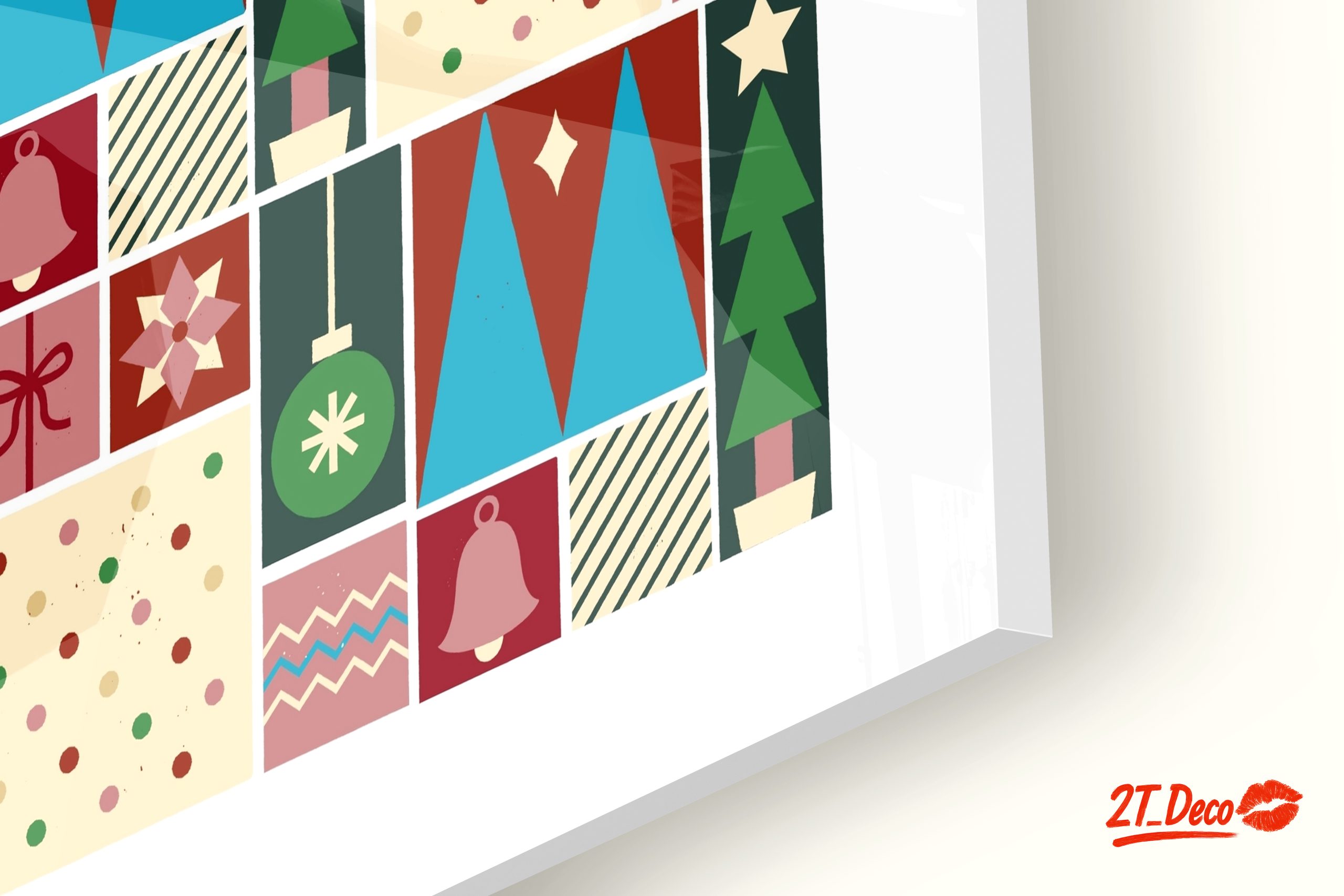 Festive Christmas Pattern Art 2 - Image 9