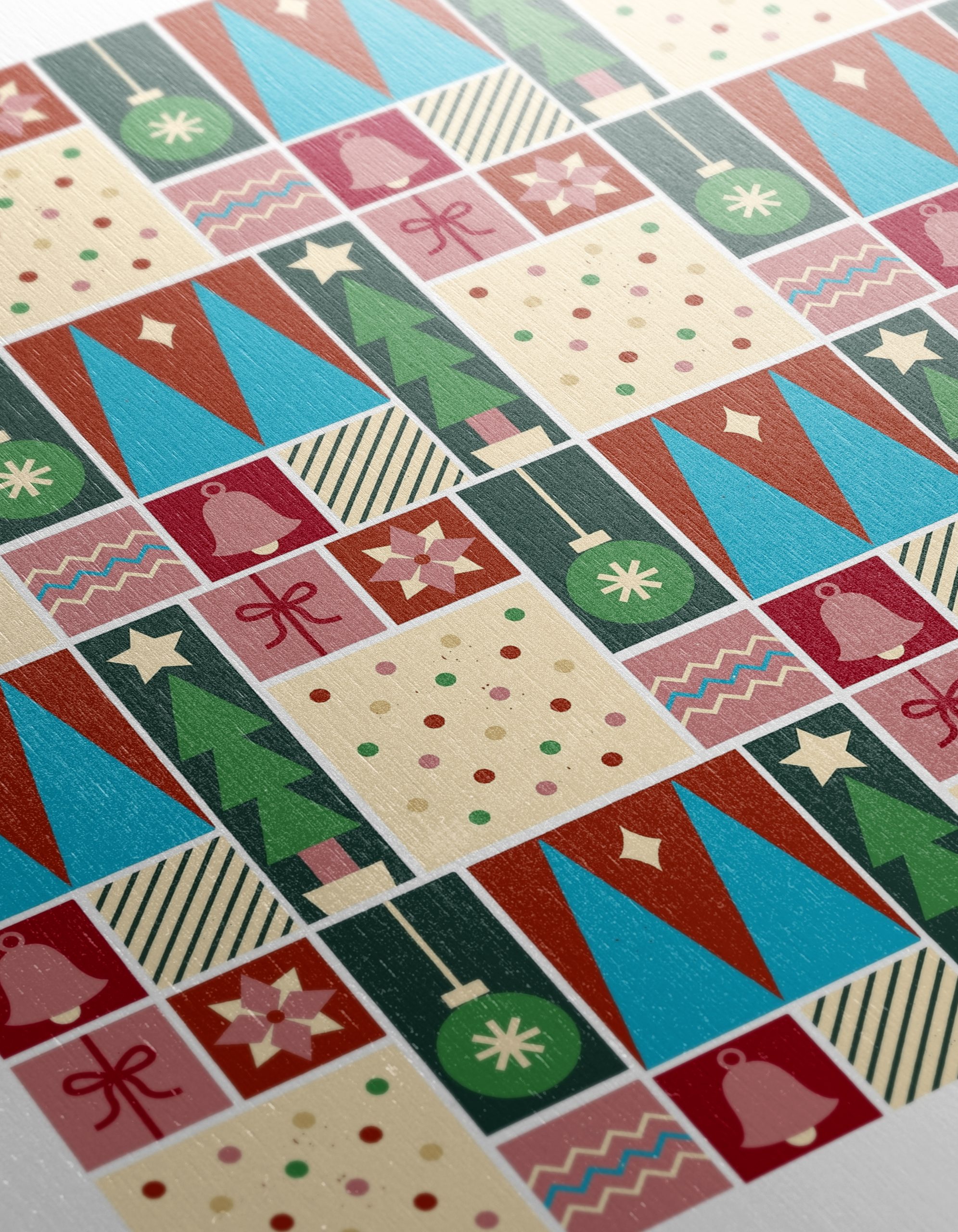 Festive Christmas Pattern Art 2 - Image 12