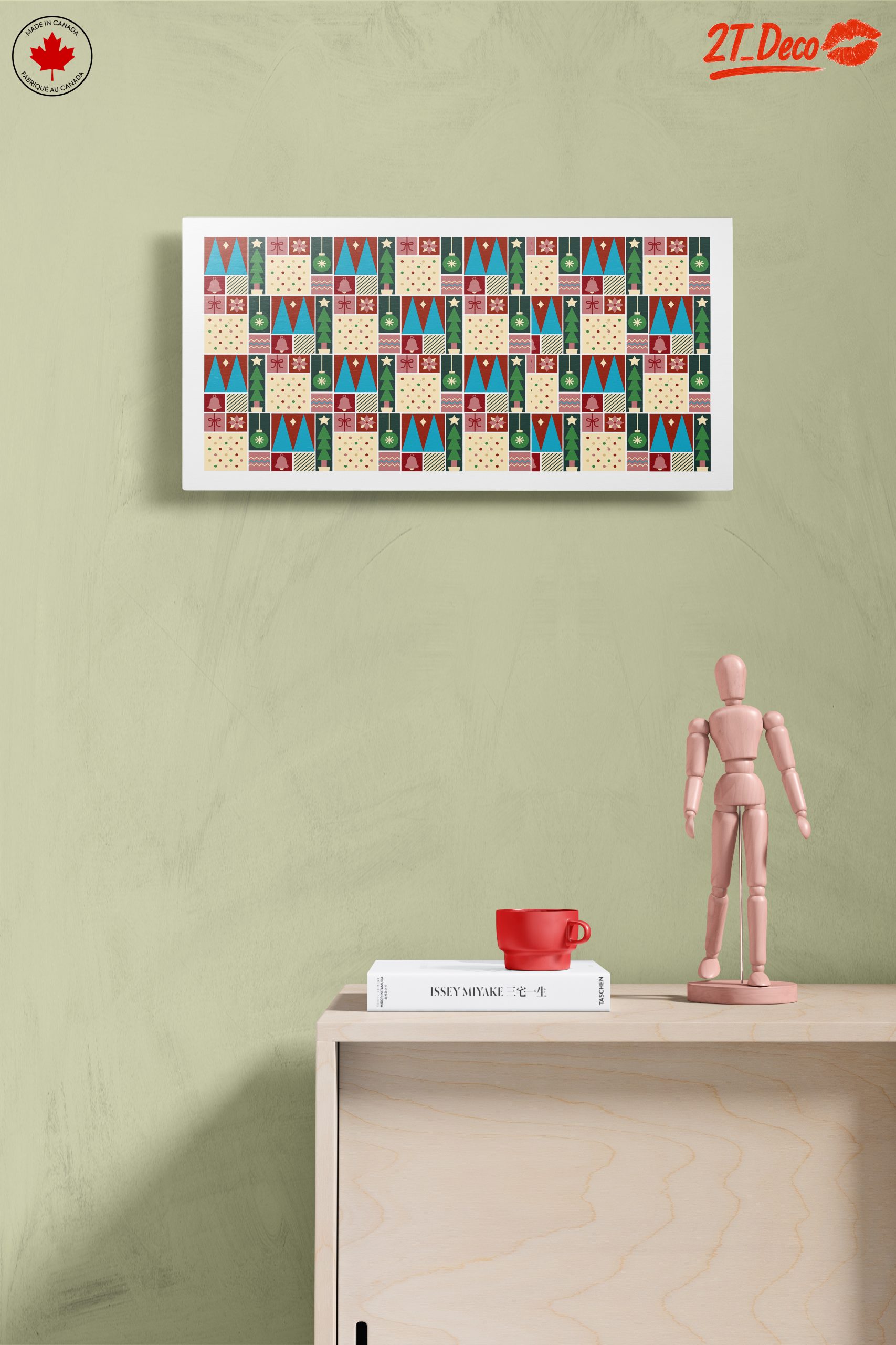 Festive Christmas Pattern Art 2 - Image 14