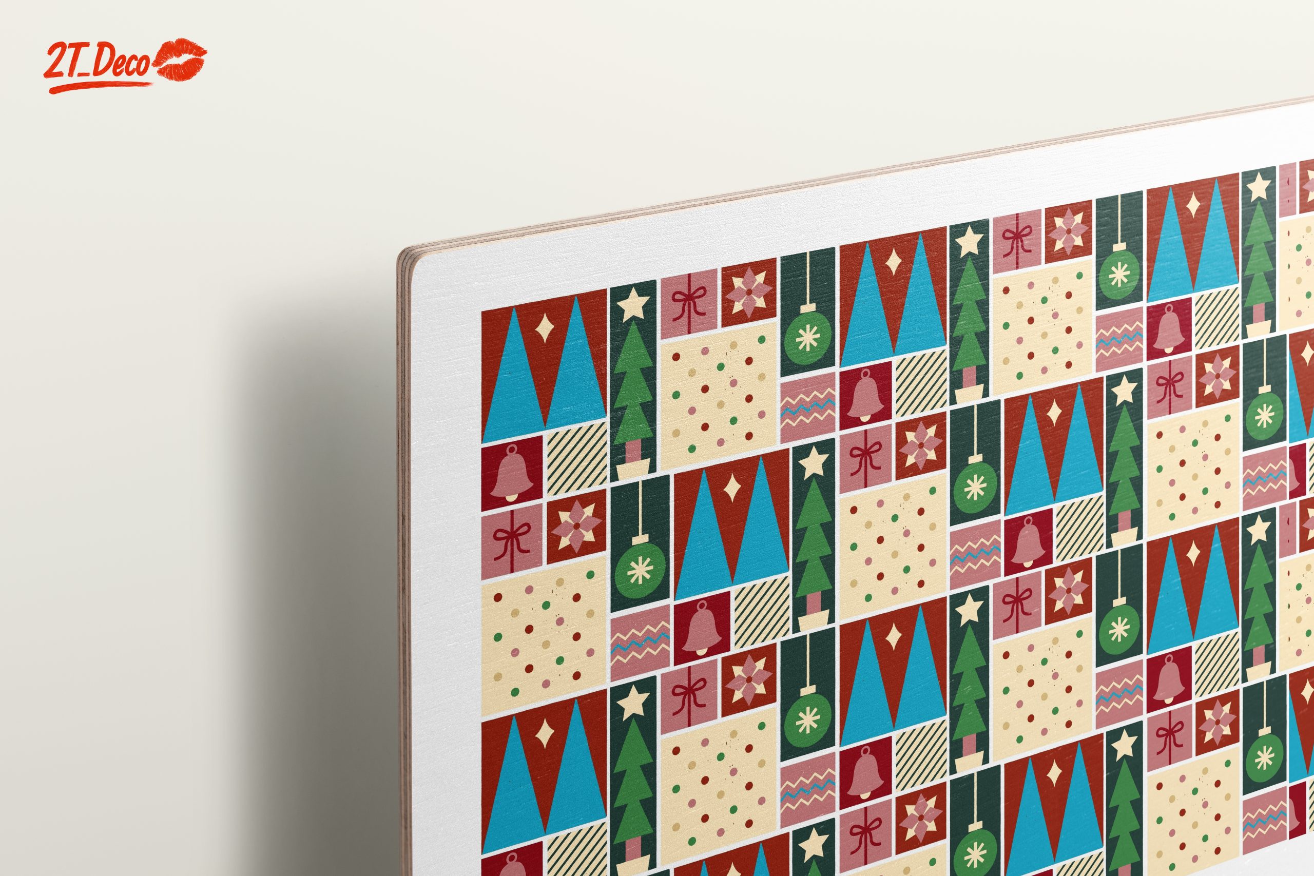 Festive Christmas Pattern Art 2 - Image 15