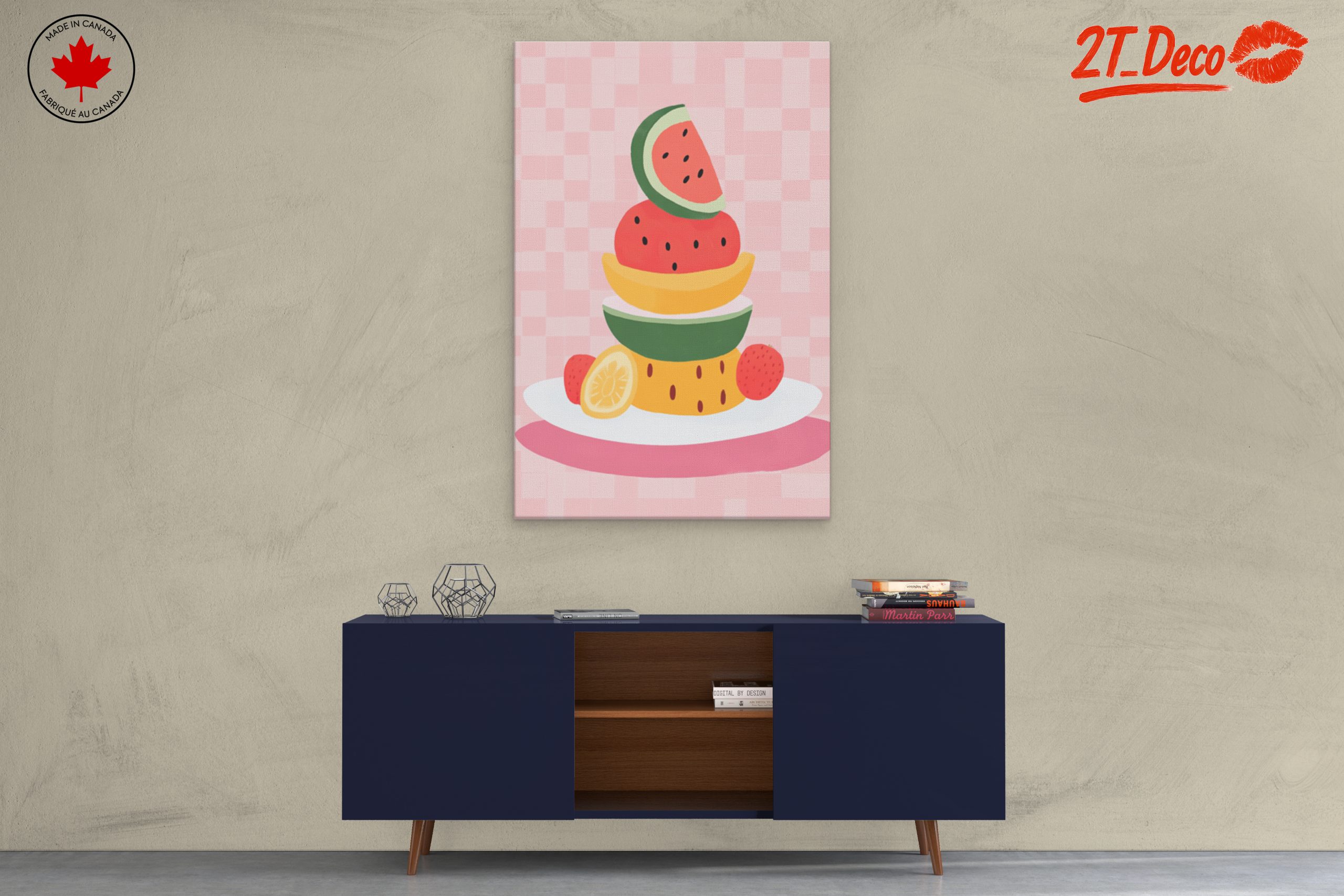 Colorful Abstract Food Stacking Art - Image 3