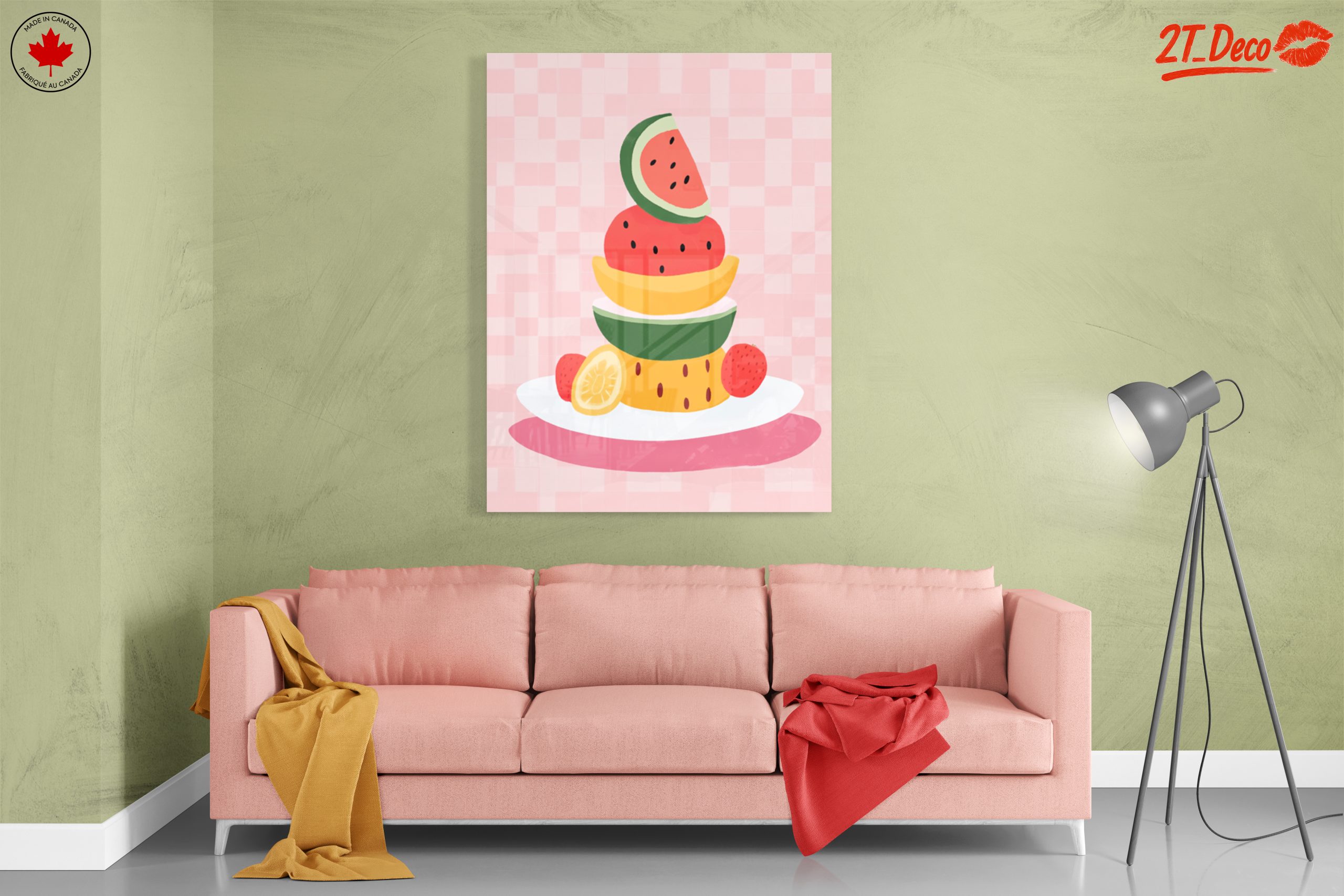 Colorful Abstract Food Stacking Art - Image 7