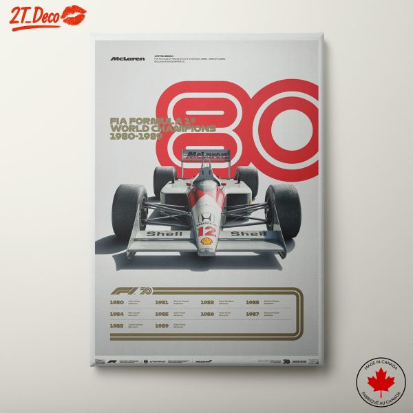 McLaren Formula 1 Champions Poster
