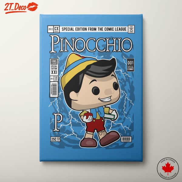 Pinocchio Inspired Anime Art