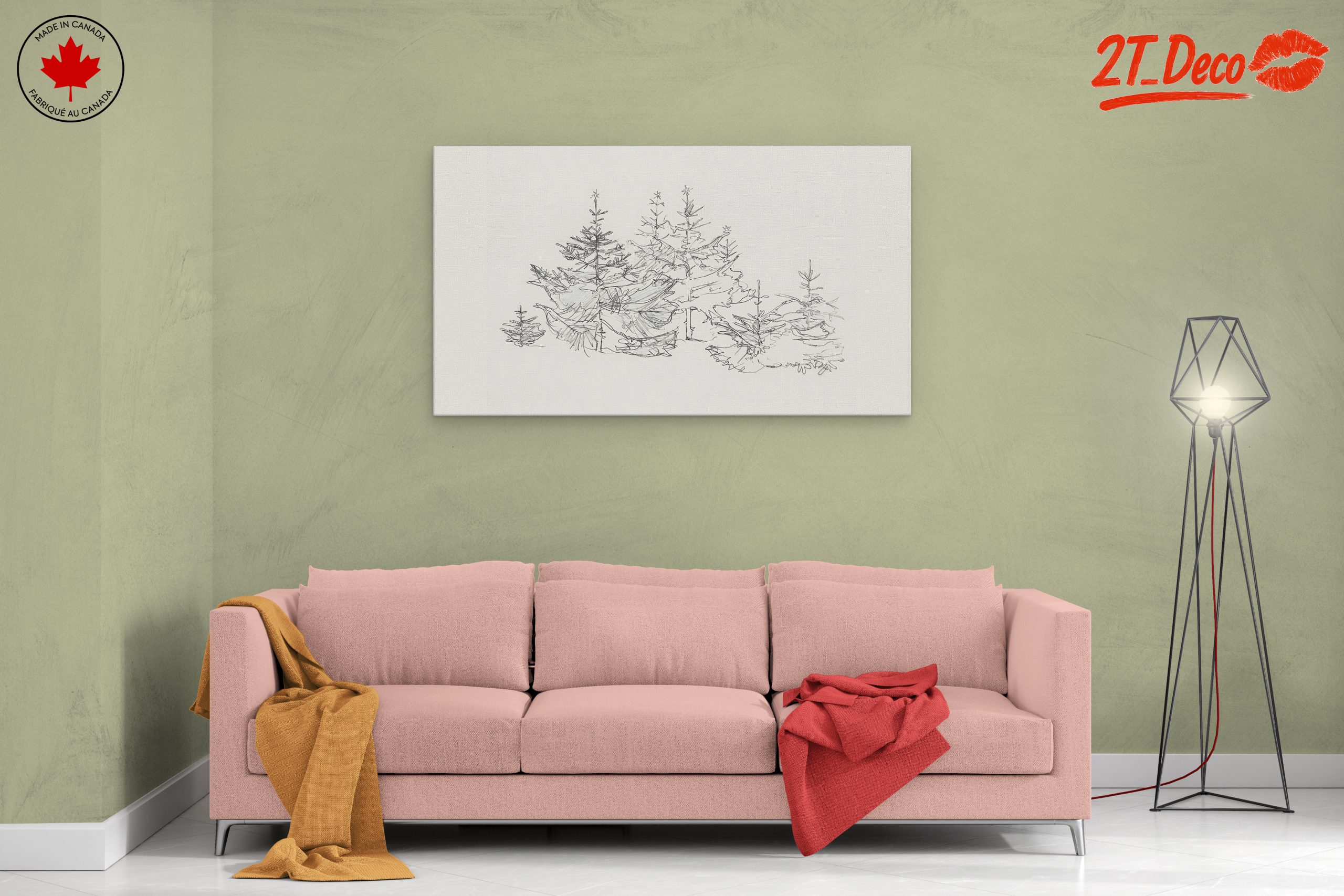Stylized Forest Illustration - Image 2