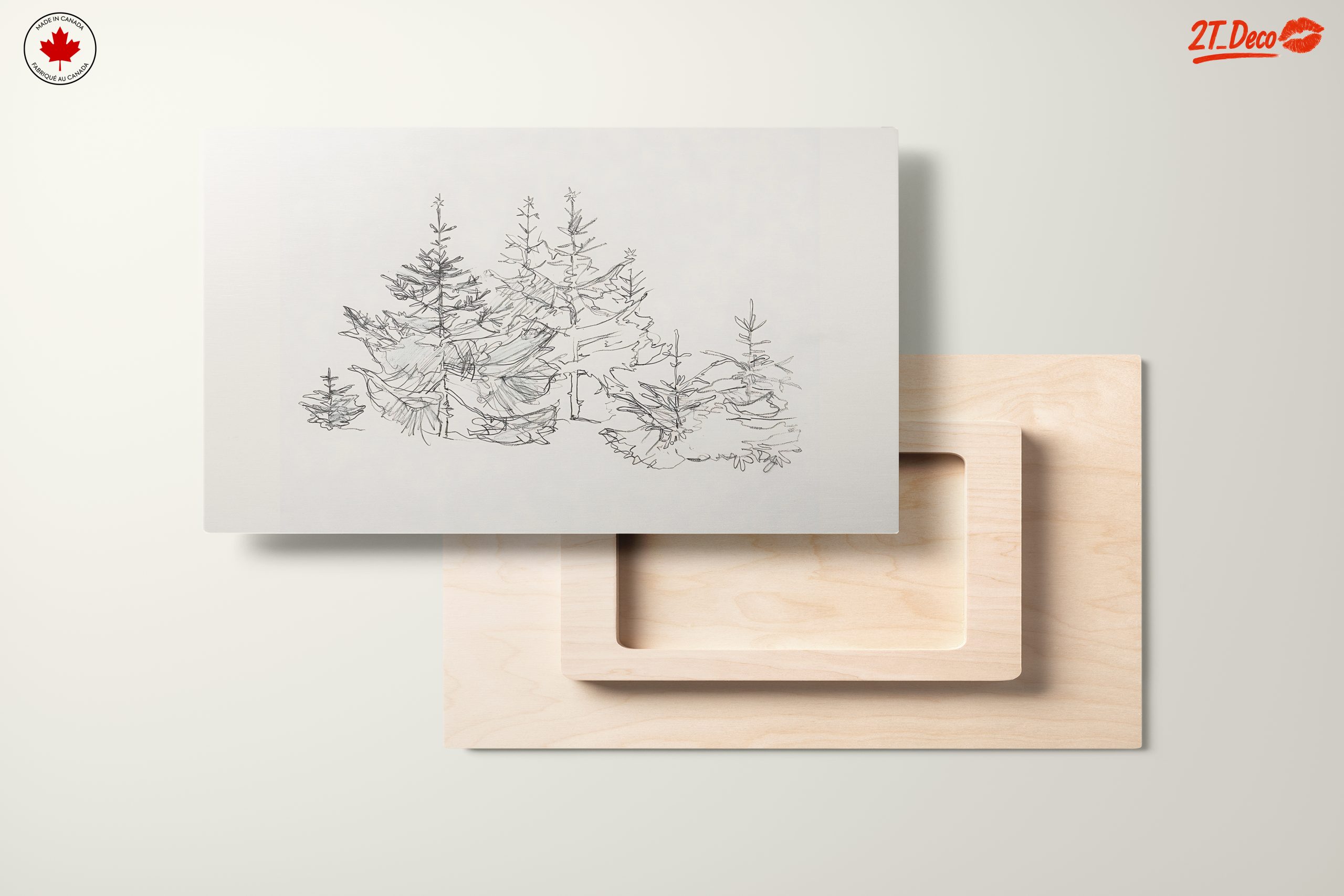 Stylized Forest Illustration - Image 11