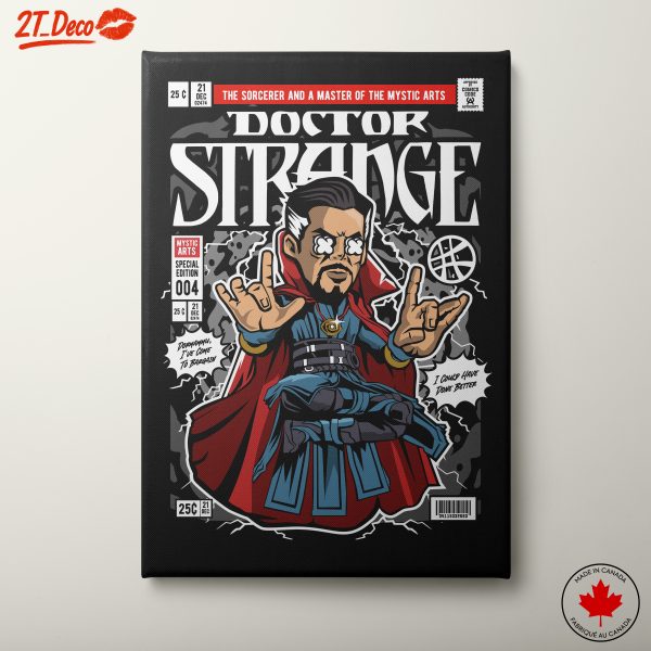 Doctor Strange Comic Art Featuring The Sorcerer