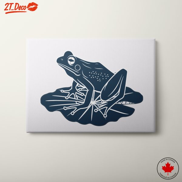 Detailed Frog Anatomical Illustration
