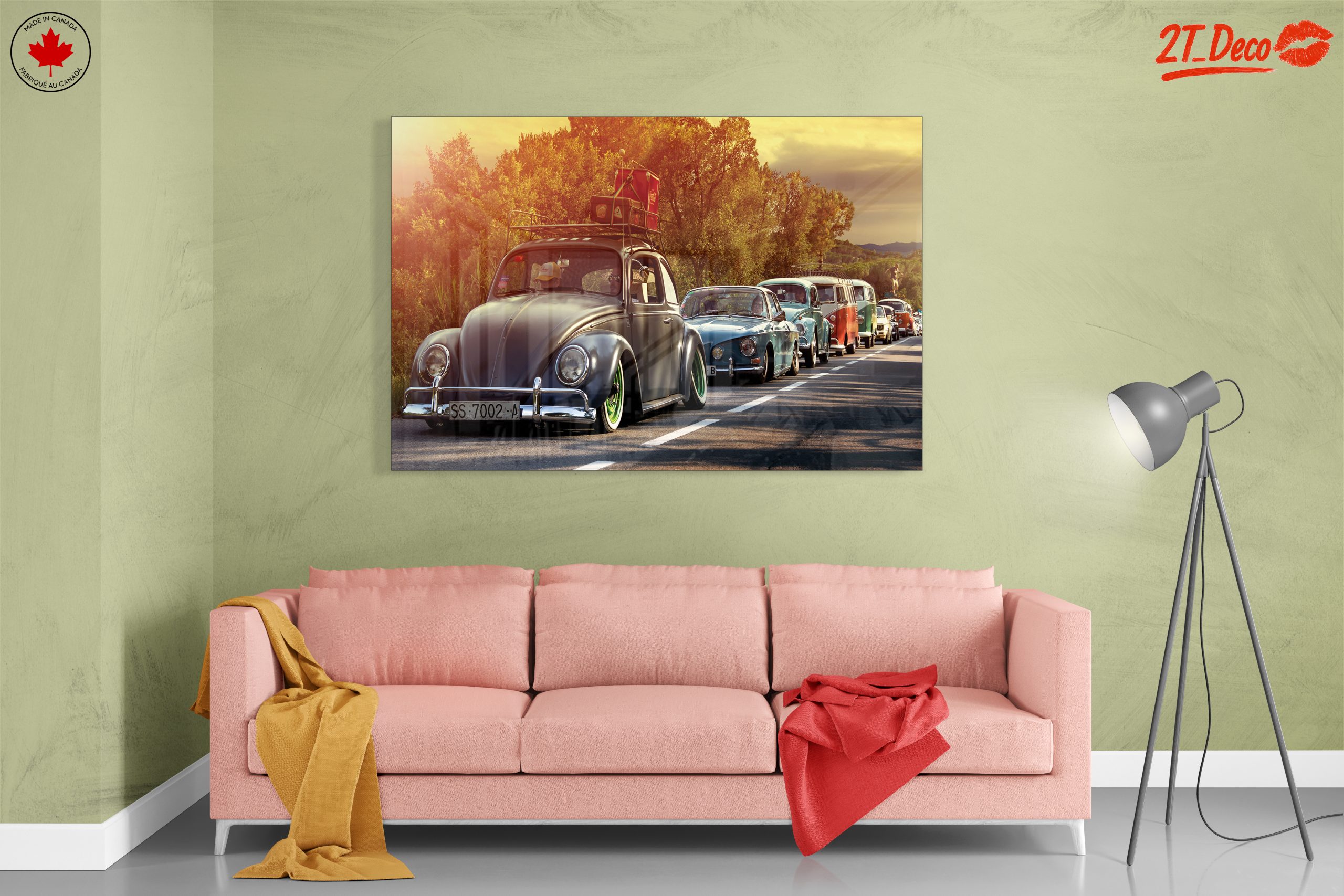 Vintage Cars on a Scenic Road - Image 7