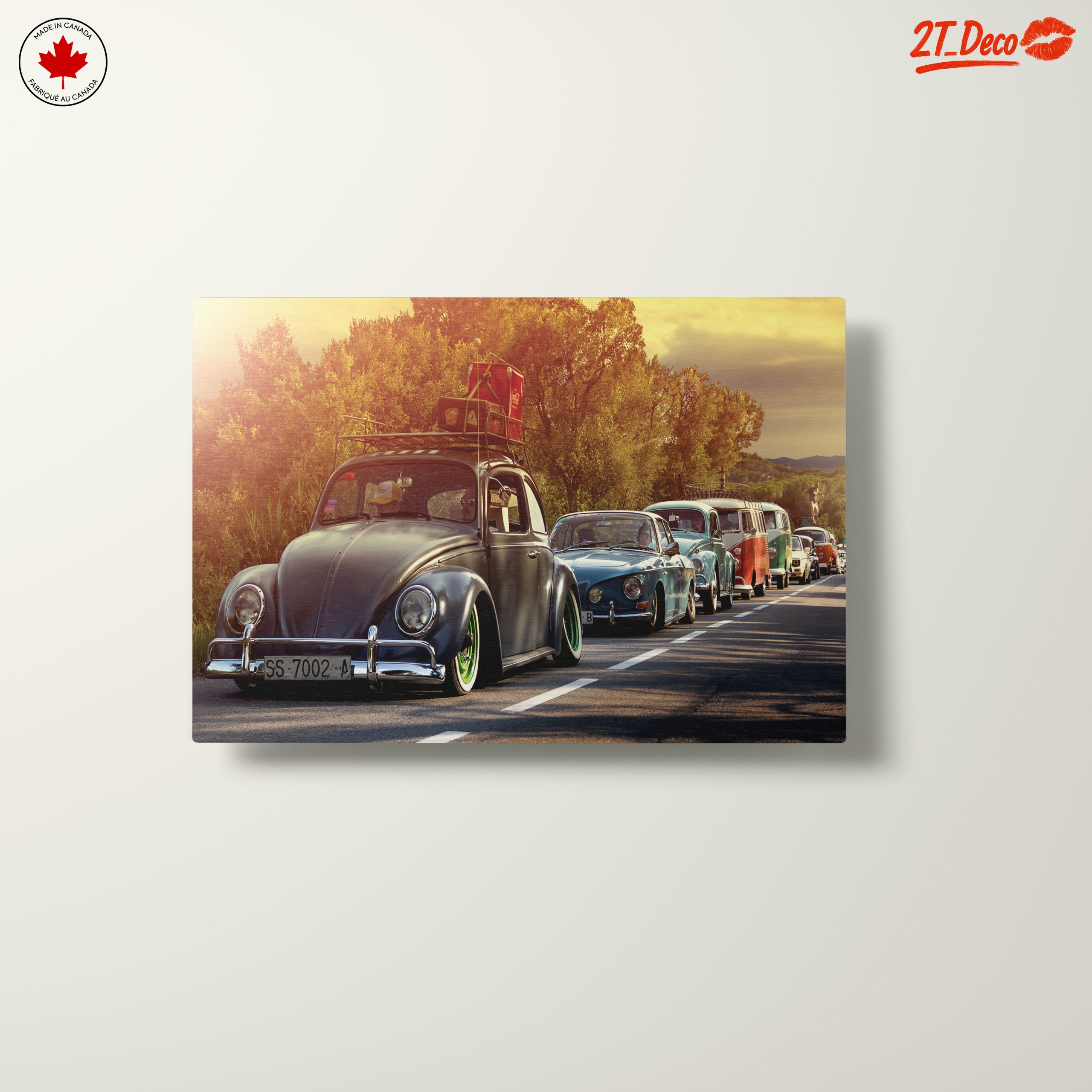 Vintage Cars on a Scenic Road - Image 10