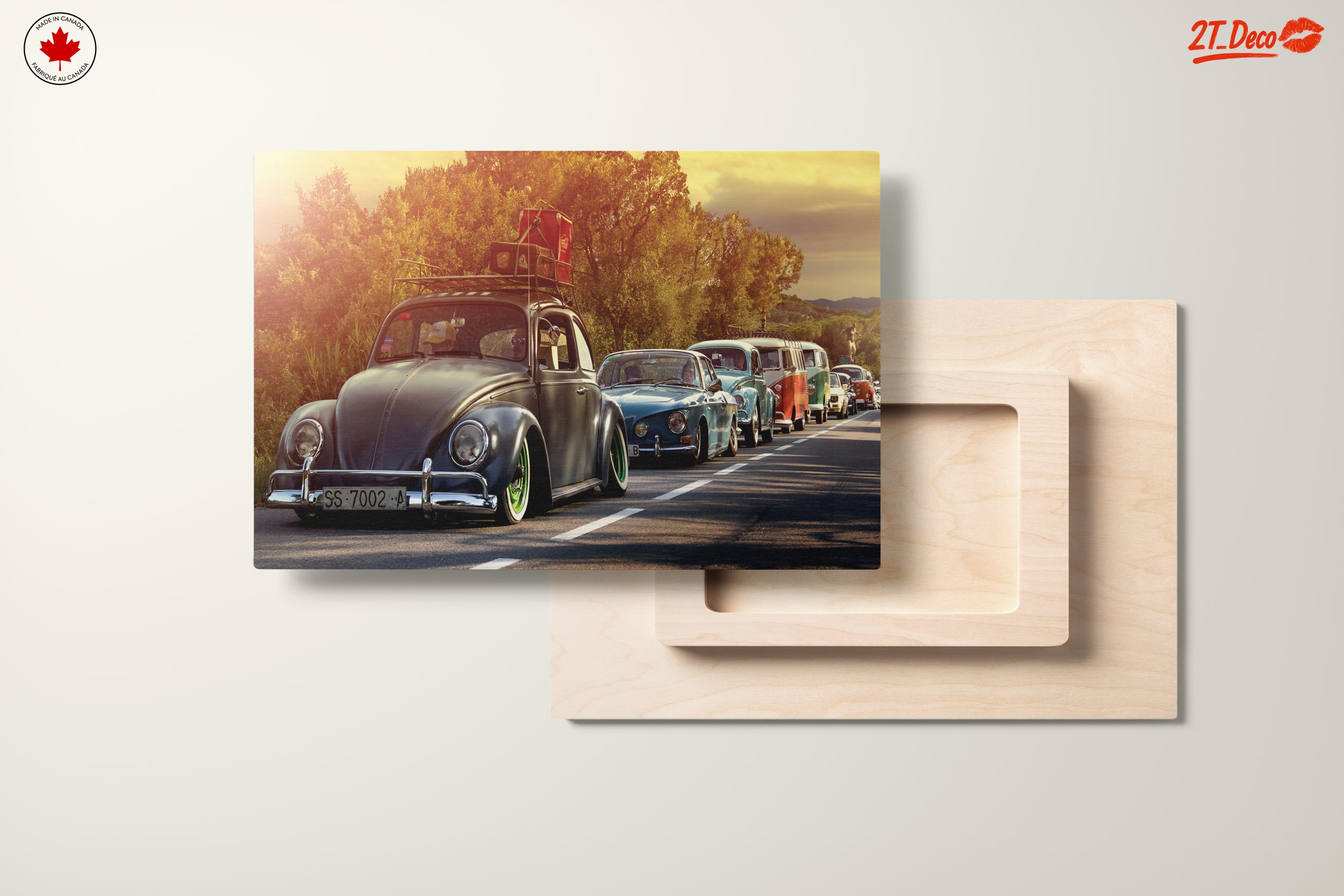 Vintage Cars on a Scenic Road - Image 11