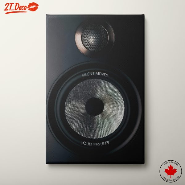 Stylish Sound System Wall Art