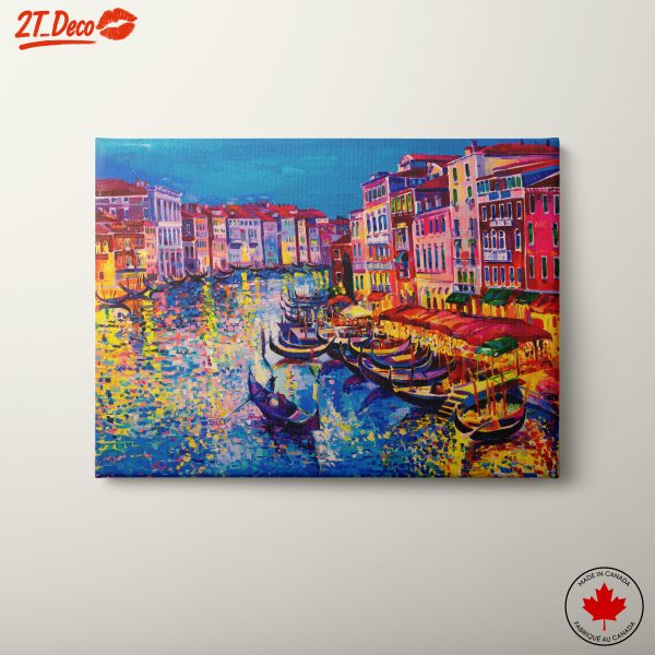 Colorful Cityscape at Night 2