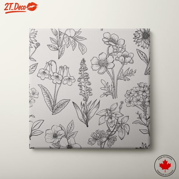Hand-Drawn Botanical Leaf Artwork