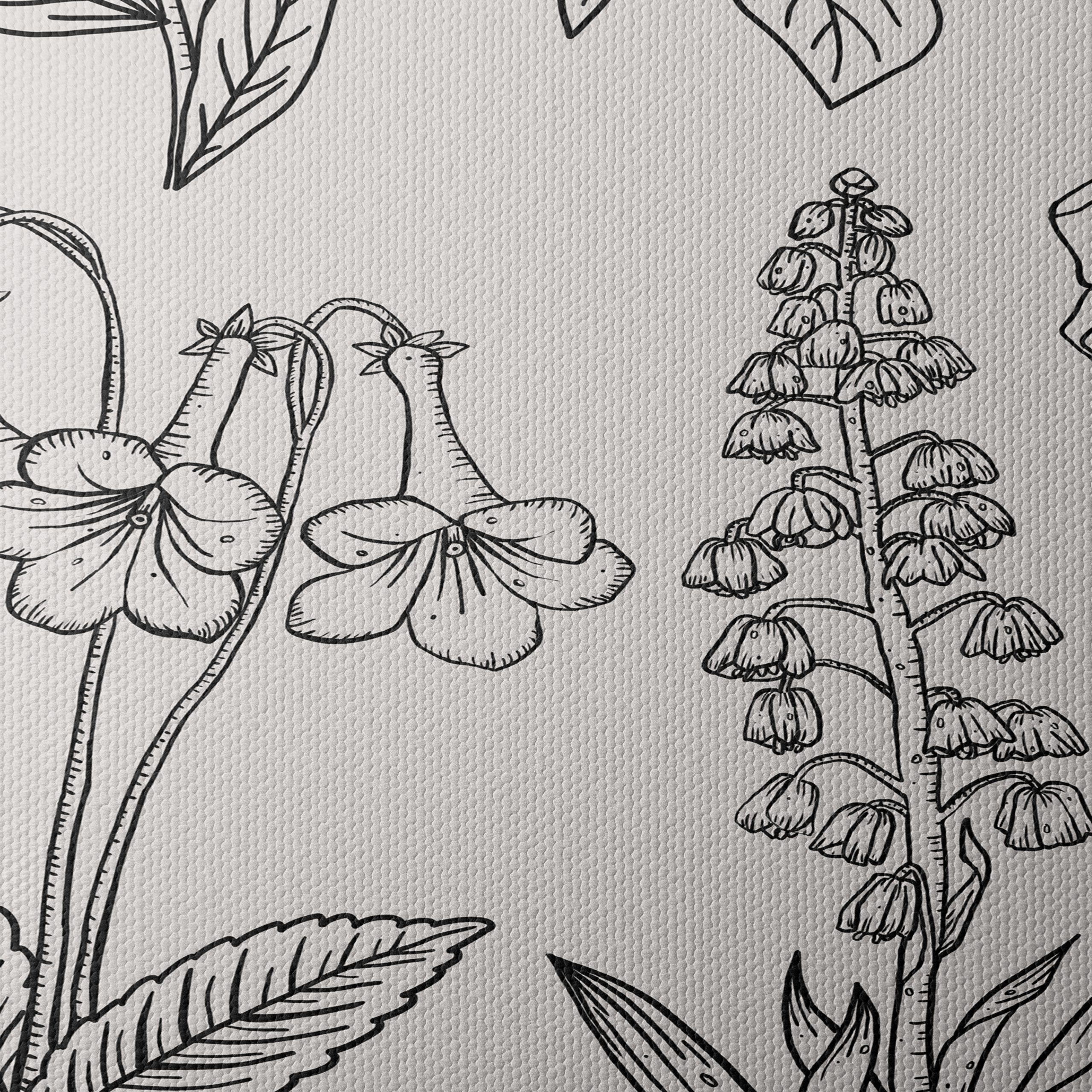 Hand-Drawn Botanical Leaf Artwork - Image 4