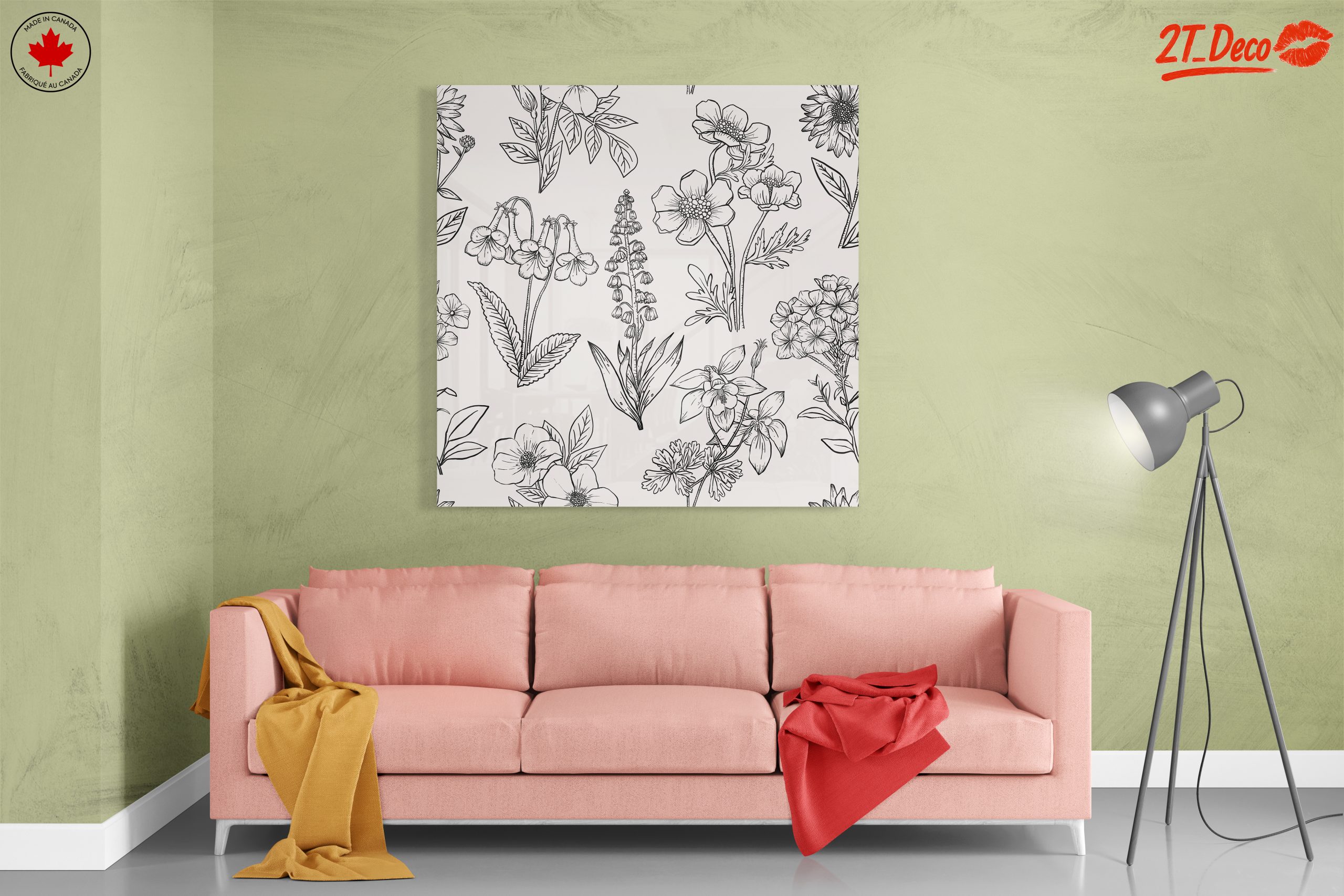 Hand-Drawn Botanical Leaf Artwork - Image 7